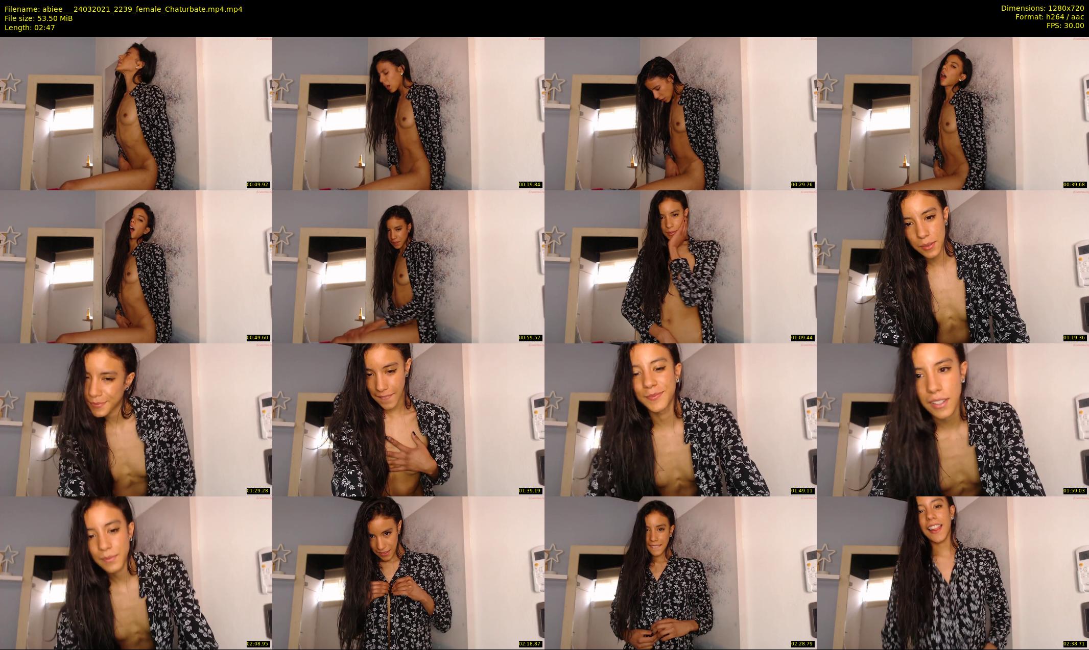 abiee__ — 3 minute Chaturbate female cam show recording, 720p, Mar 24, 2021