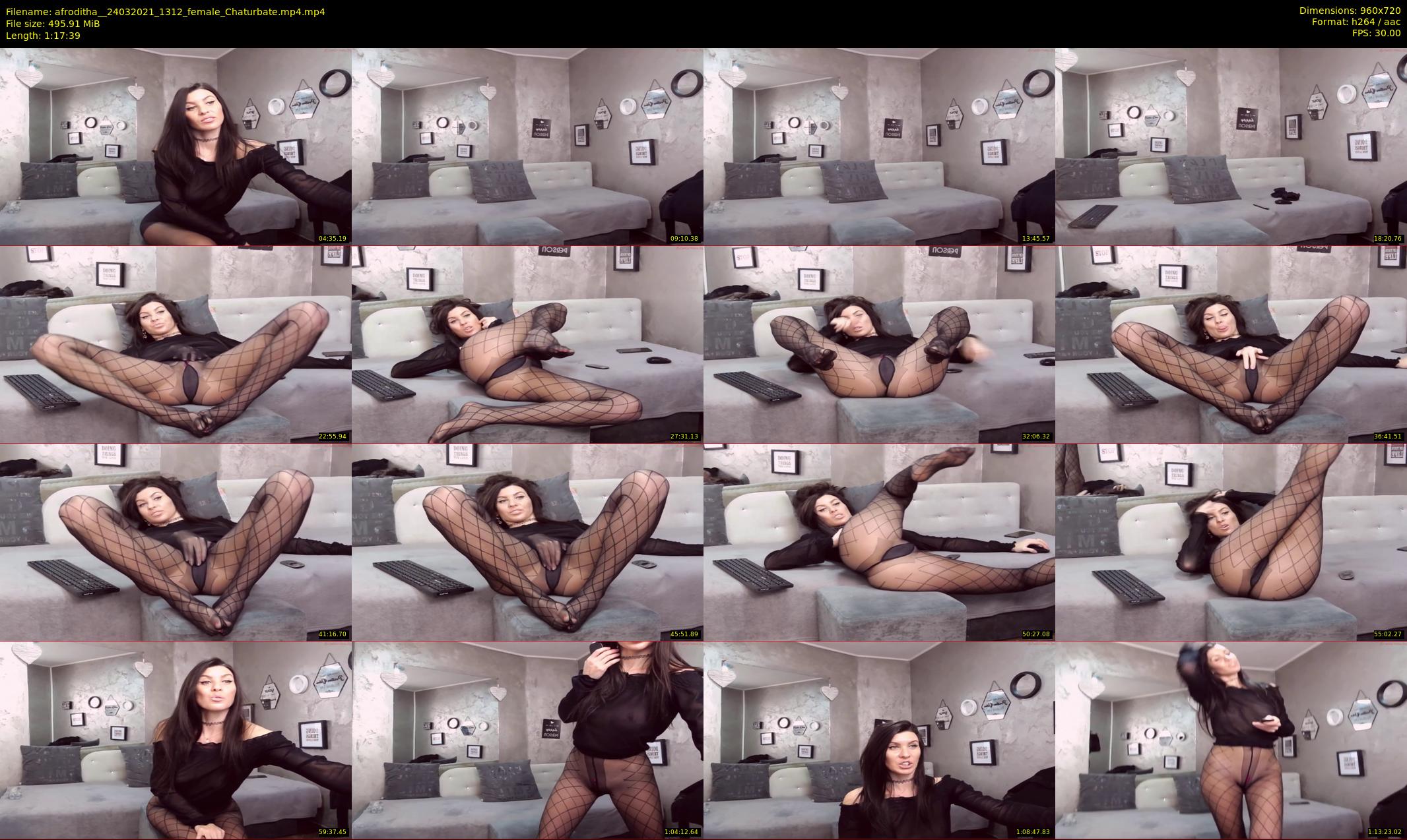 afroditha_ — 78 minute Chaturbate female cam show recording, 720p, Mar 24, 2021