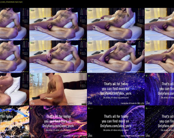 alexyork — 17 minute Chaturbate male cam show recording, 1080p, Mar 24, 2021