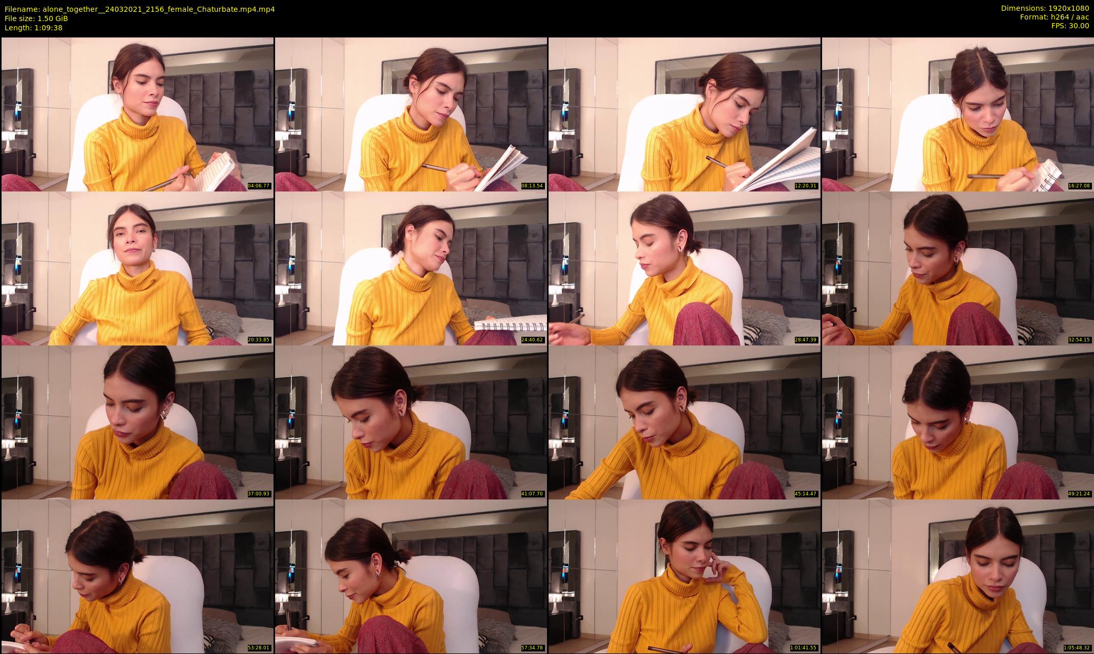 alone_together_ — 70 minute Chaturbate female cam show recording, 1080p, Mar 24, 2021