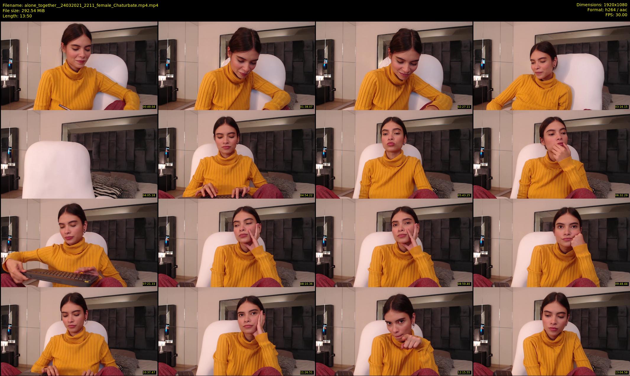 alone_together_ — 14 minute Chaturbate female cam show recording, 1080p, Mar 24, 2021
