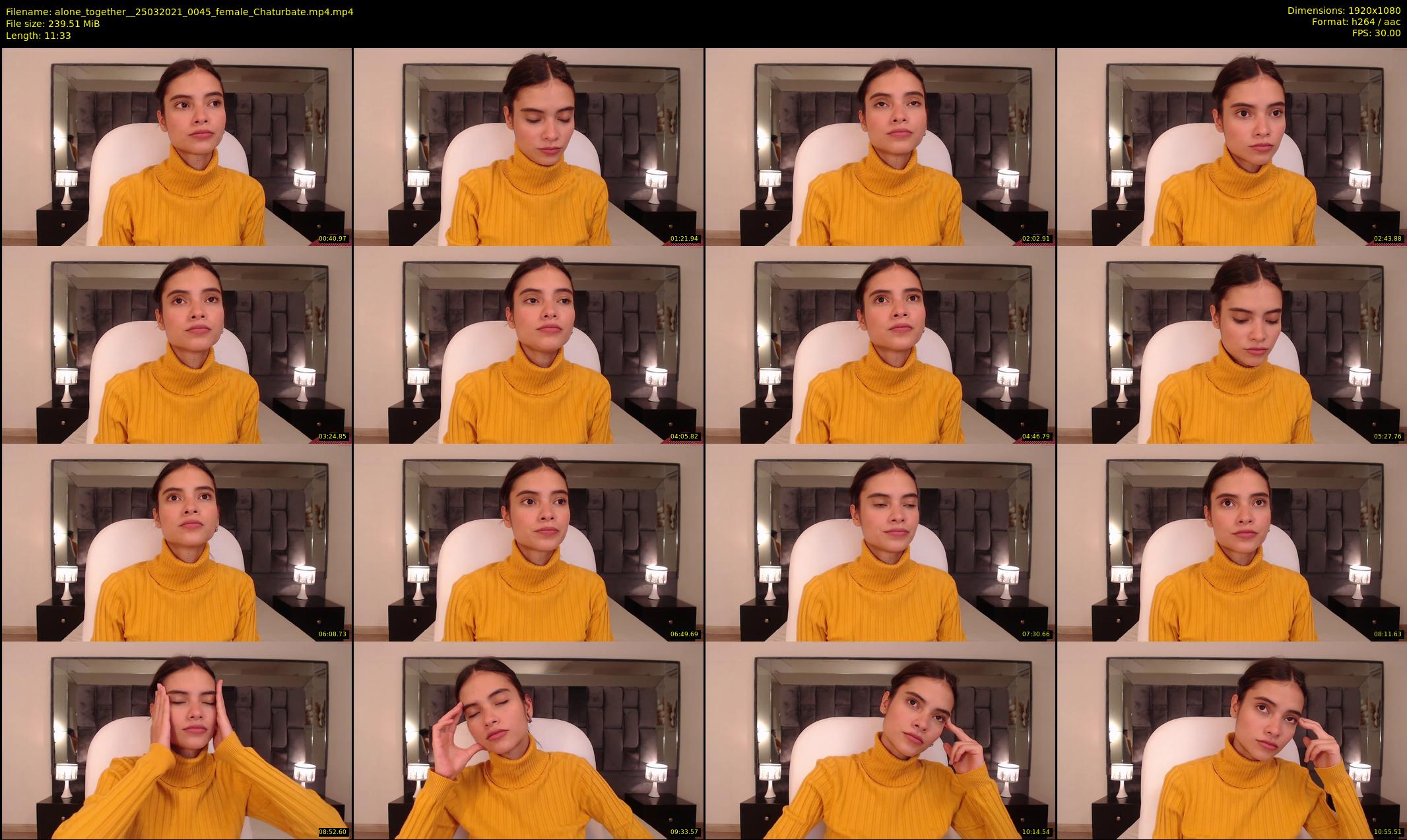 alone_together_ — 12 minute Chaturbate female cam show recording, 1080p, Mar 25, 2021