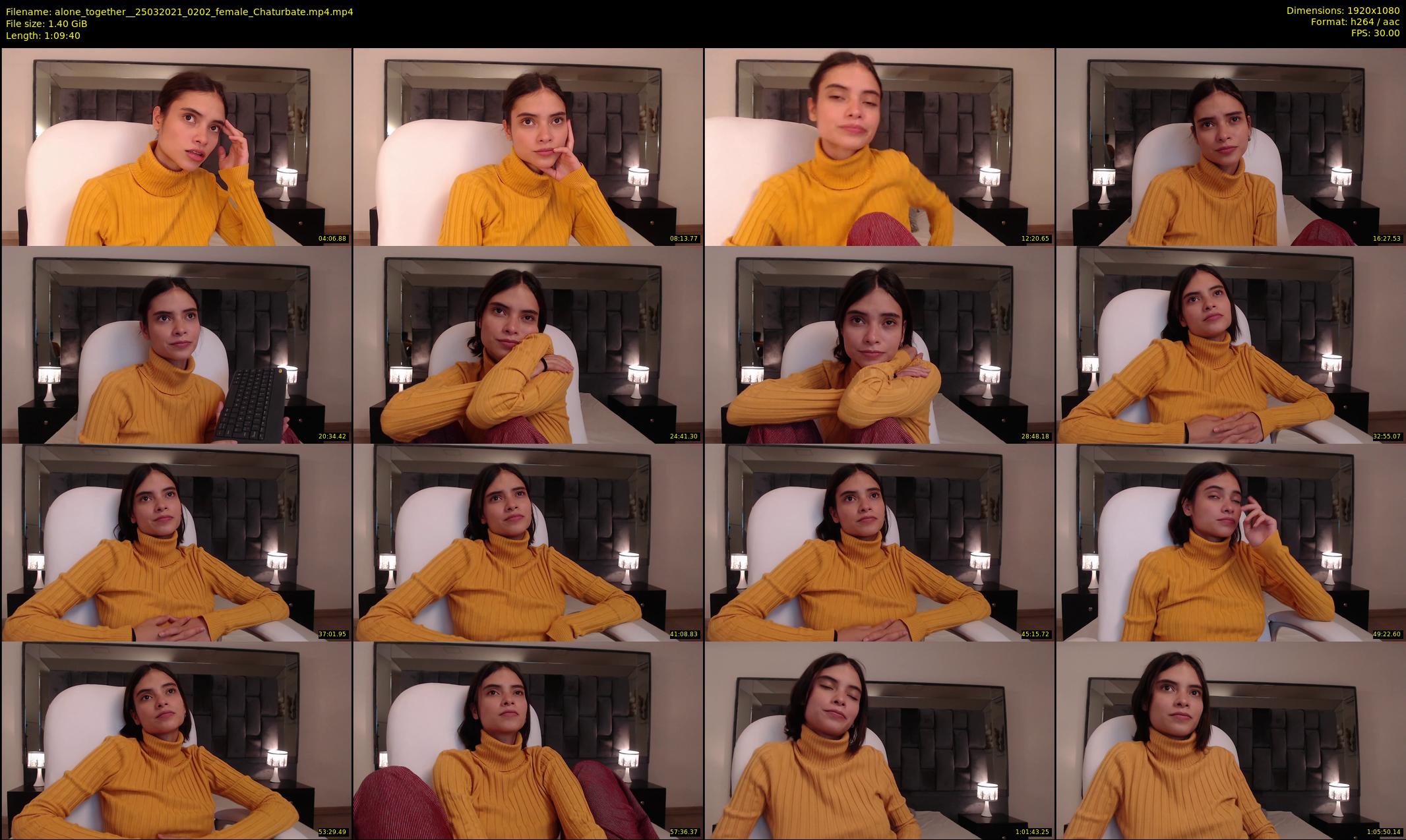 alone_together_ — 70 minute Chaturbate female cam show recording, 1080p, Mar 25, 2021