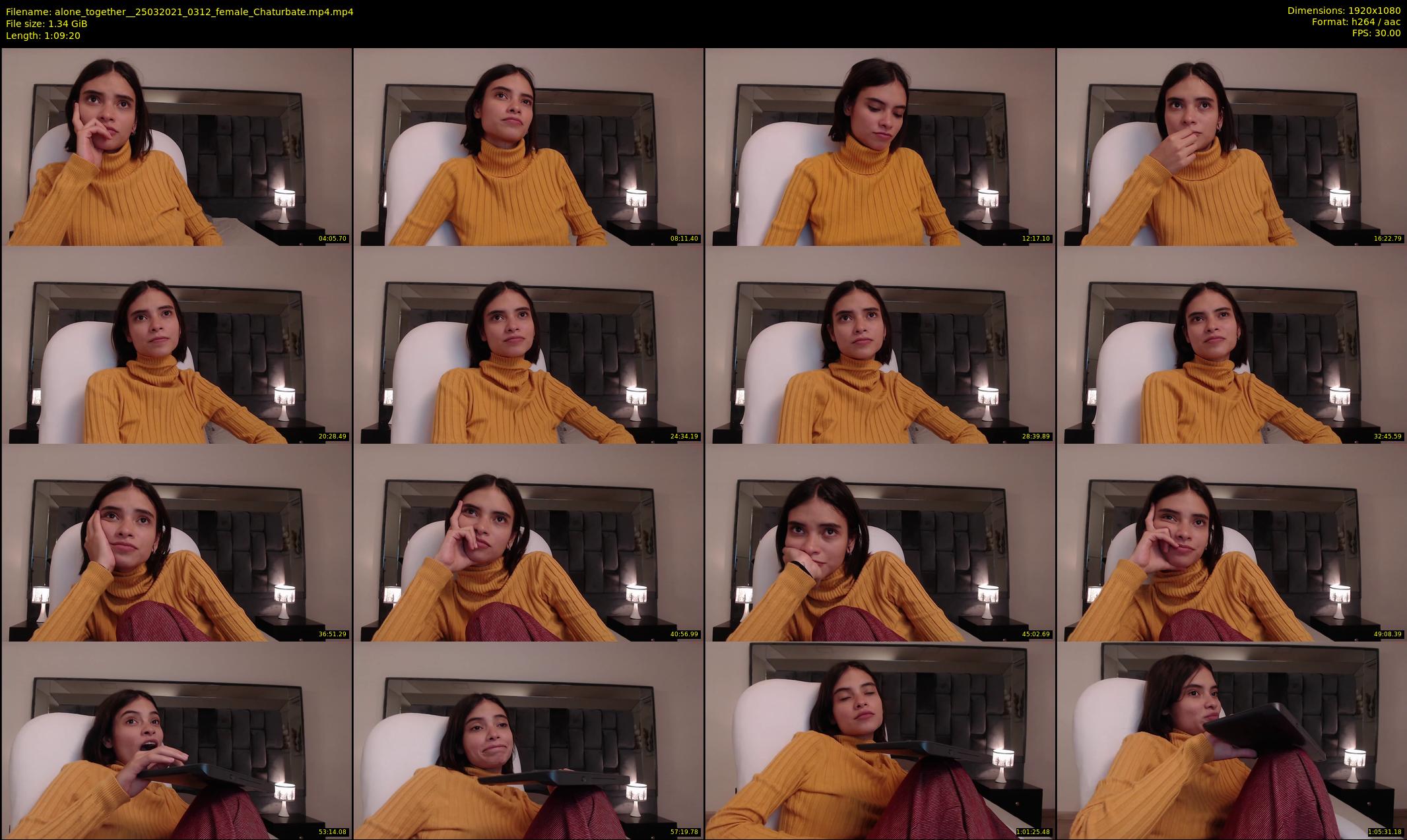 alone_together_ — 70 minute Chaturbate female cam show recording, 1080p, Mar 25, 2021