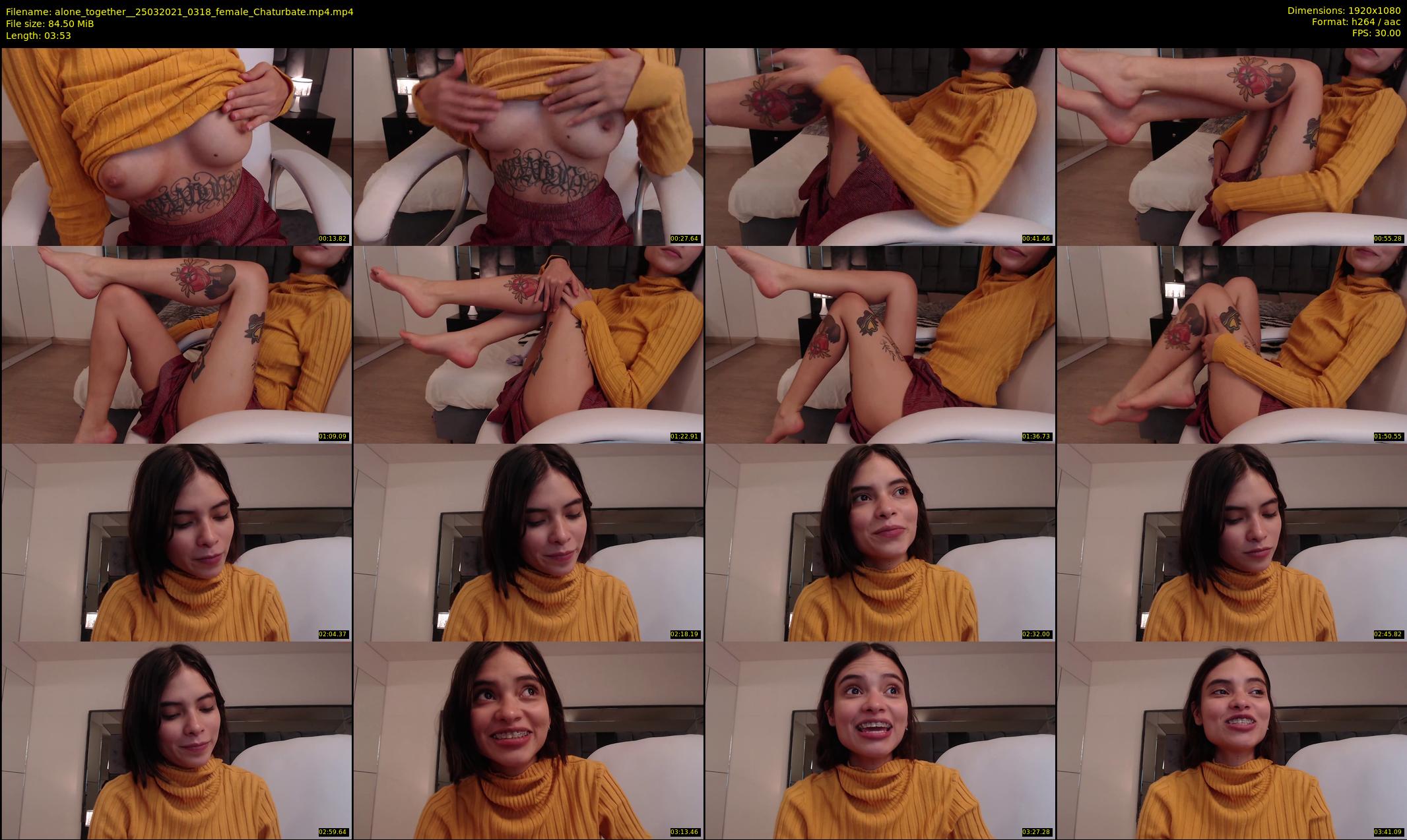 alone_together_ — 4 minute Chaturbate female cam show recording, 1080p, Mar 25, 2021