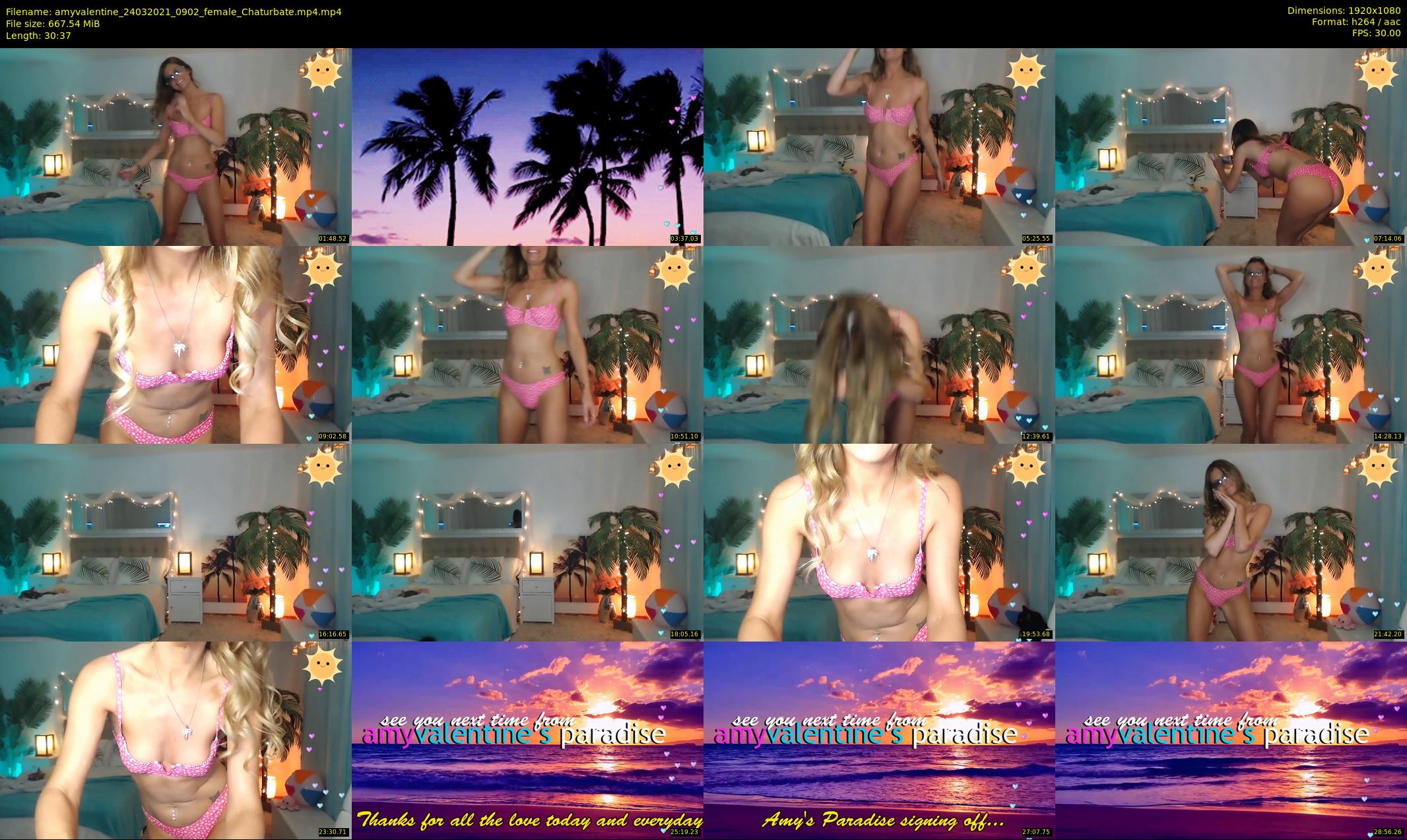 amyvalentine — 31 minute Chaturbate female cam show recording, 1080p, Mar 24, 2021