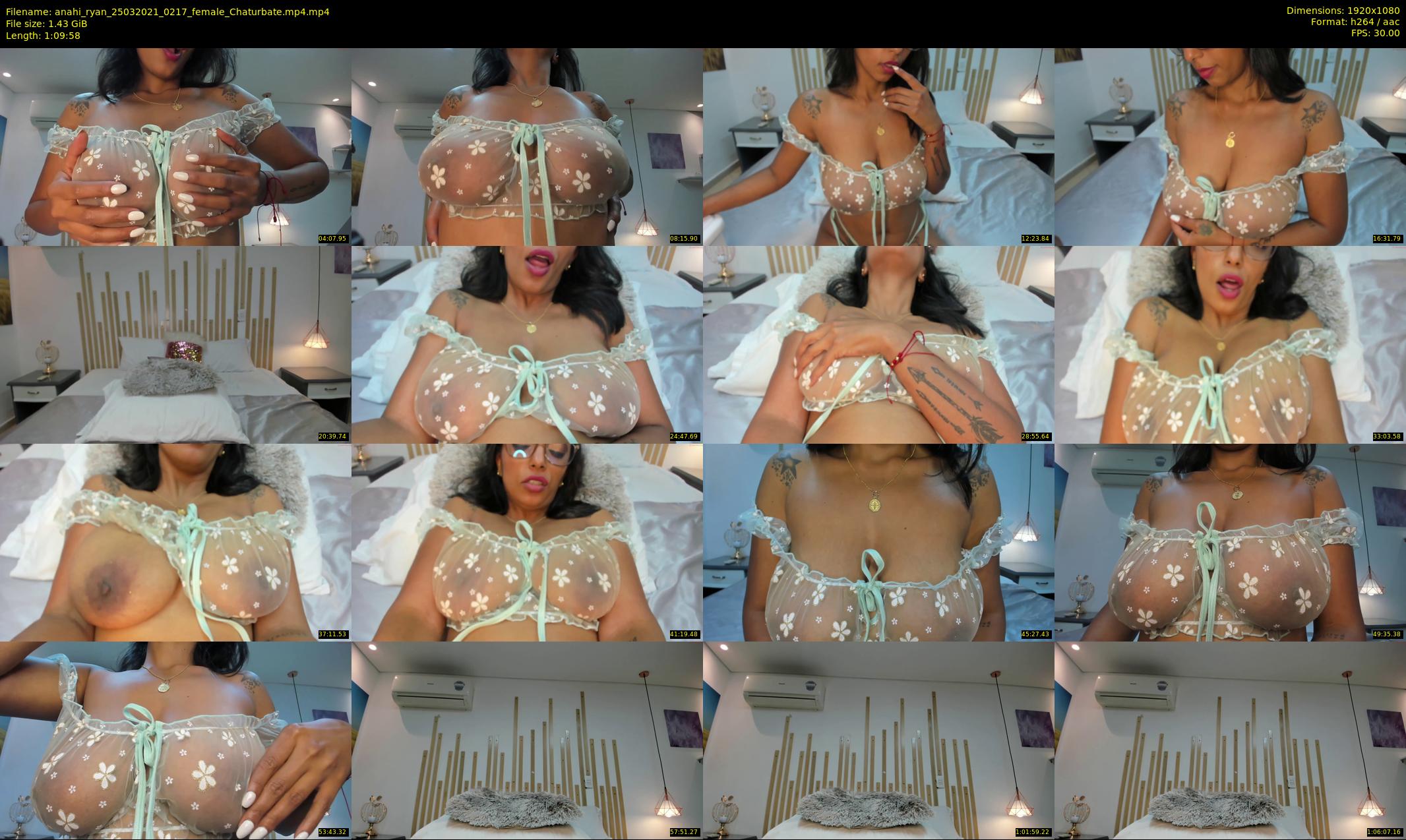 anahi_ryan — 70 minute Chaturbate female cam show recording, 1080p, Mar 25, 2021