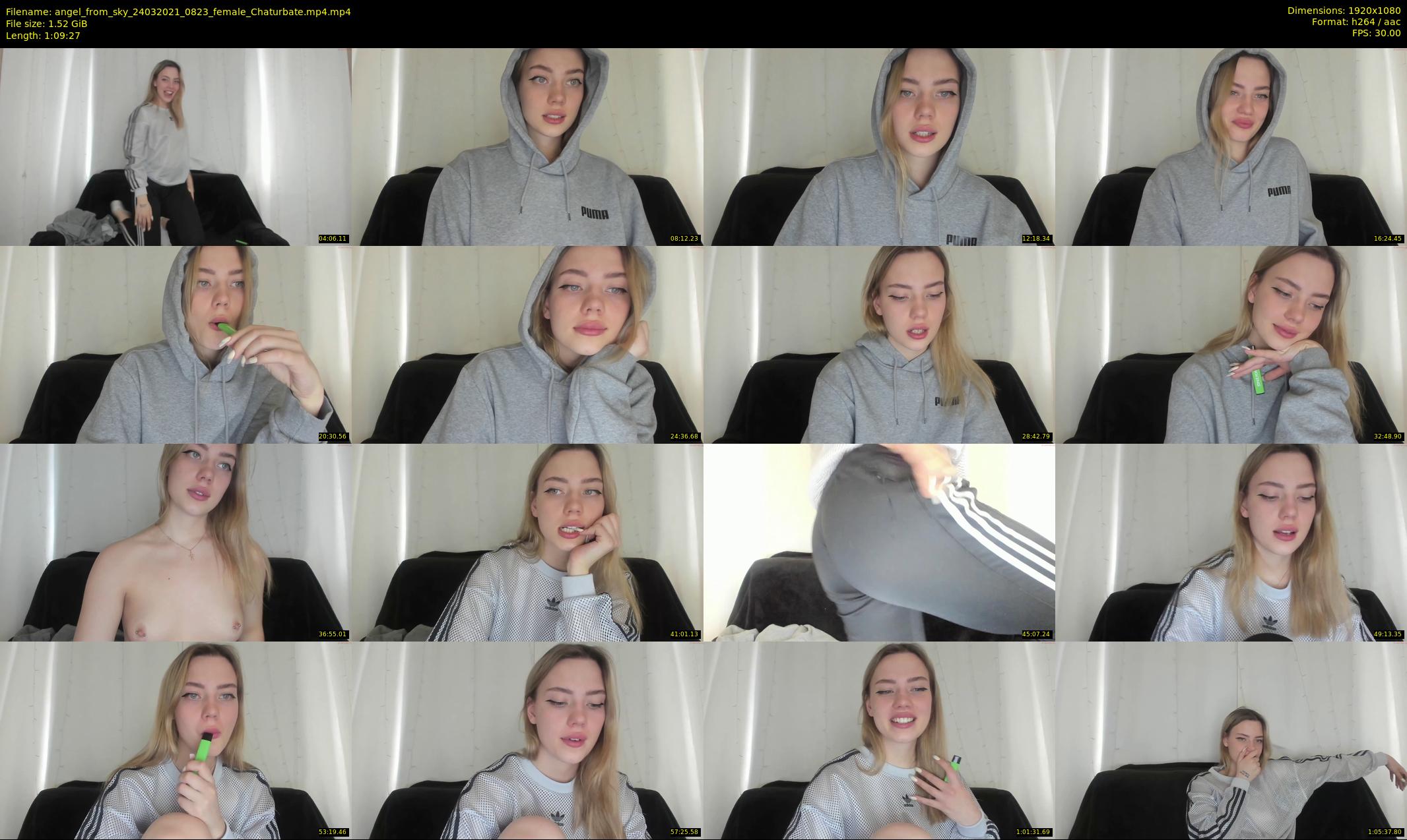 angel_from_sky — 70 minute Chaturbate female cam show recording, 1080p, Mar 24, 2021