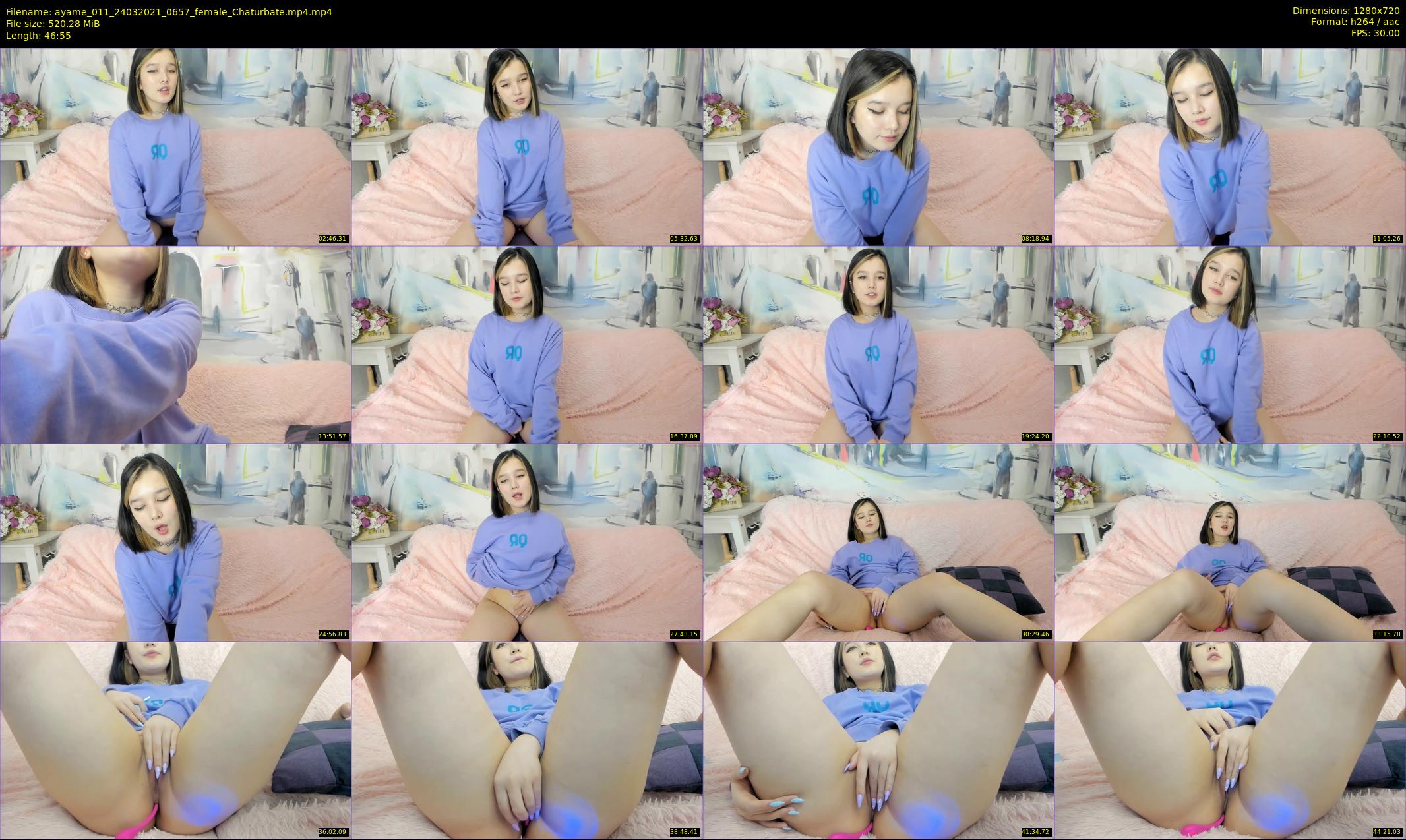 ayame_011 — 47 minute Chaturbate female cam show recording, 720p, Mar 24, 2021