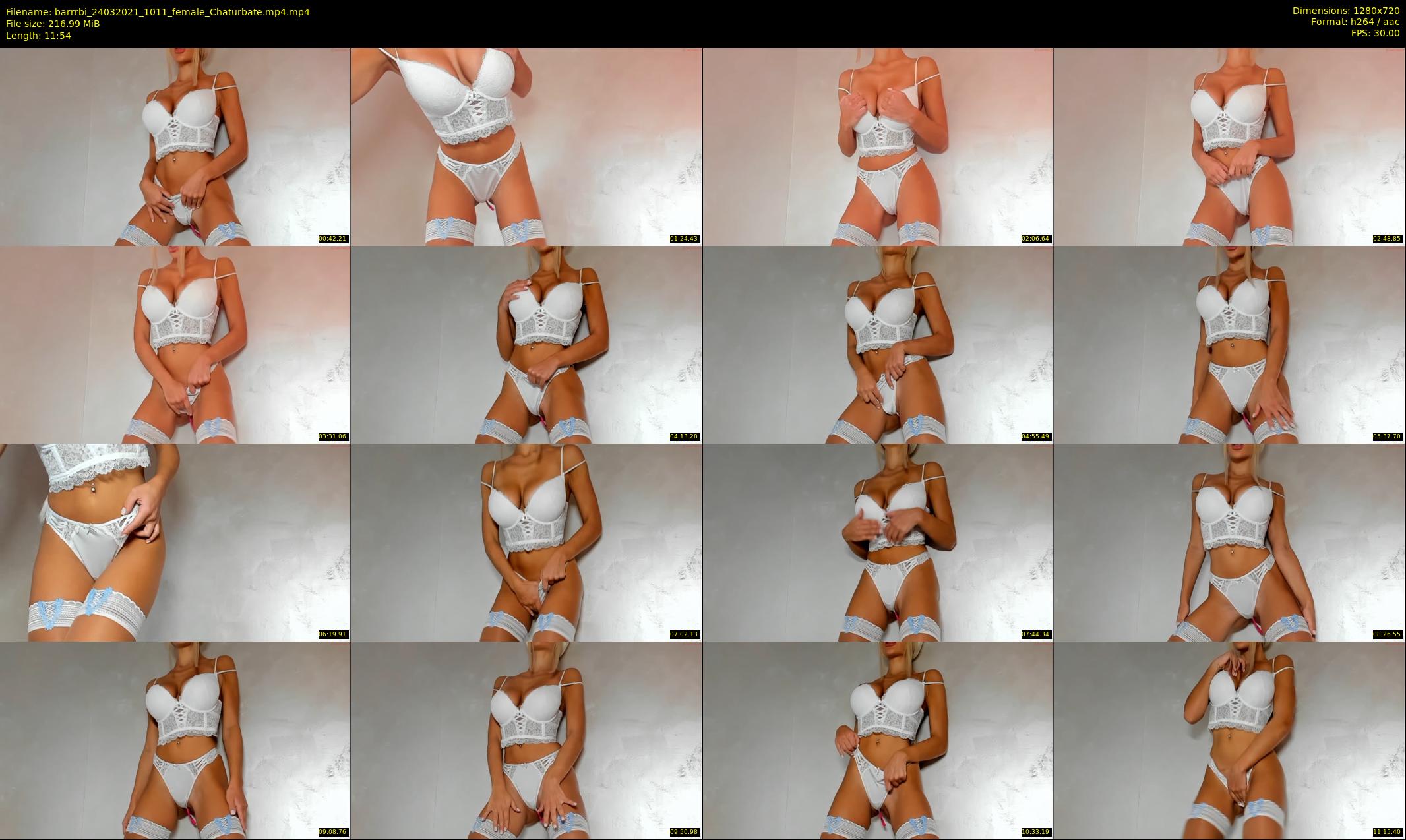 barrrbi — 12 minute Chaturbate female cam show recording, 720p, Mar 24, 2021