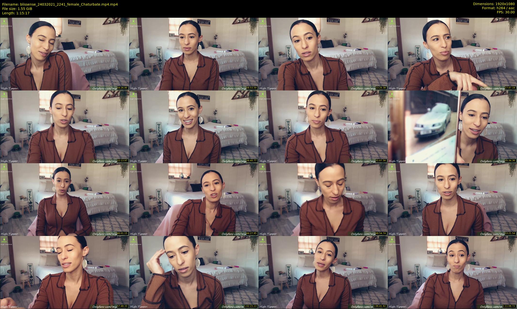 blissense — 76 minute Chaturbate female cam show recording, 1080p, Mar 24, 2021