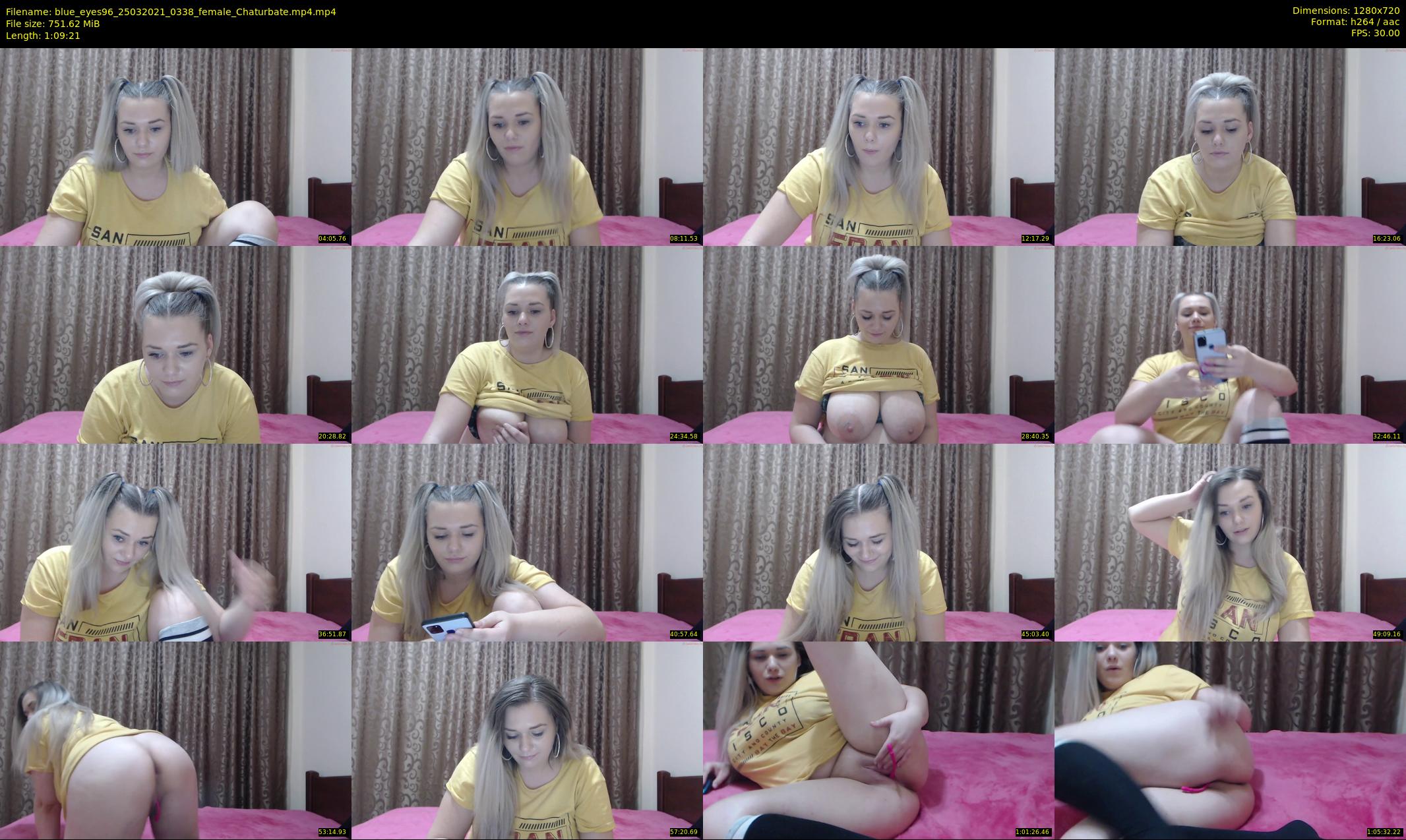 blue_eyes96 — 70 minute Chaturbate female cam show recording, 720p, Mar 25, 2021