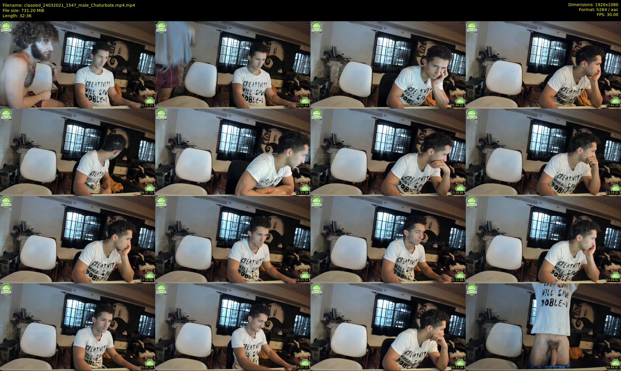classied — 33 minute Chaturbate male cam show recording, 1080p, Mar 24, 2021