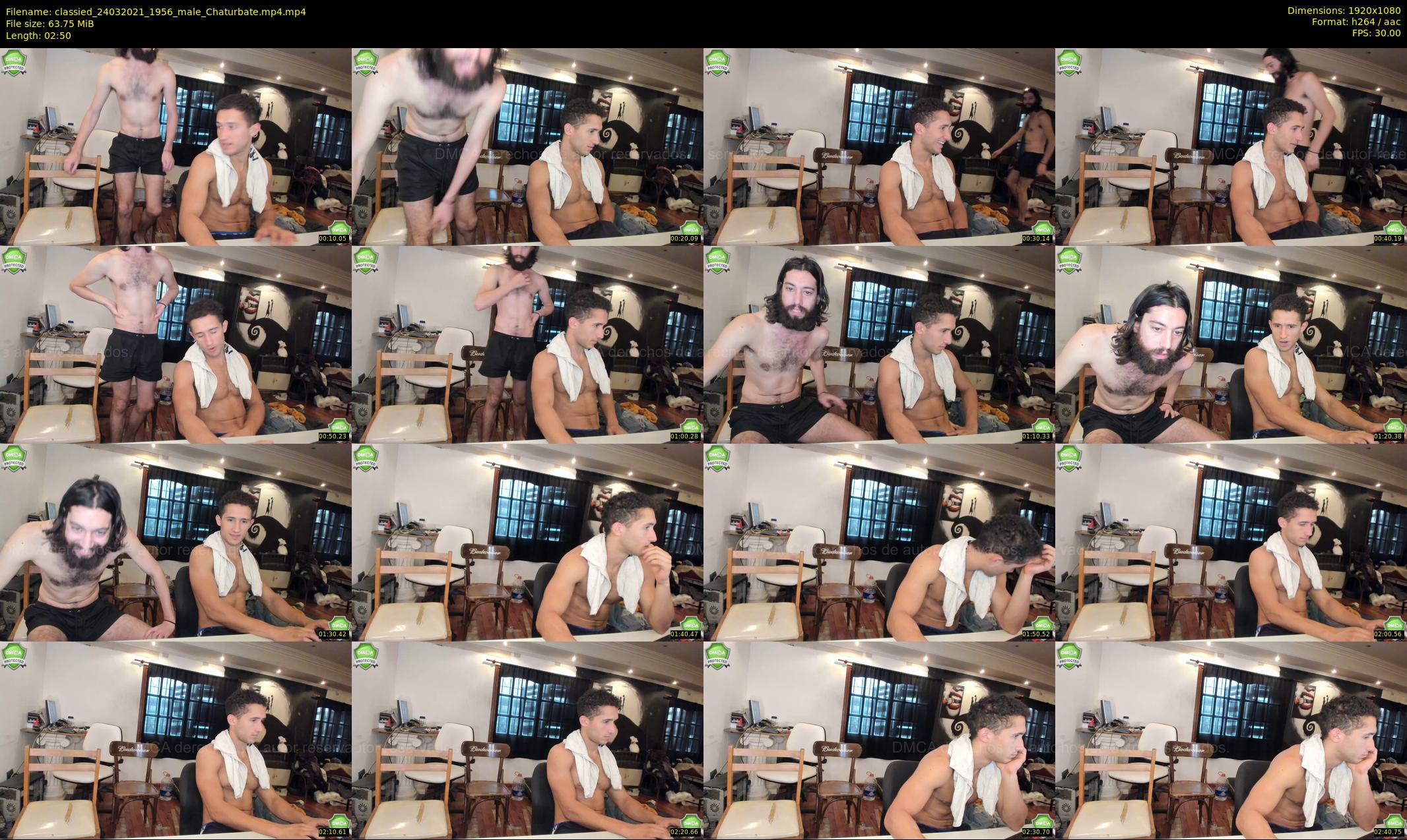 classied — 3 minute Chaturbate male cam show recording, 1080p, Mar 24, 2021