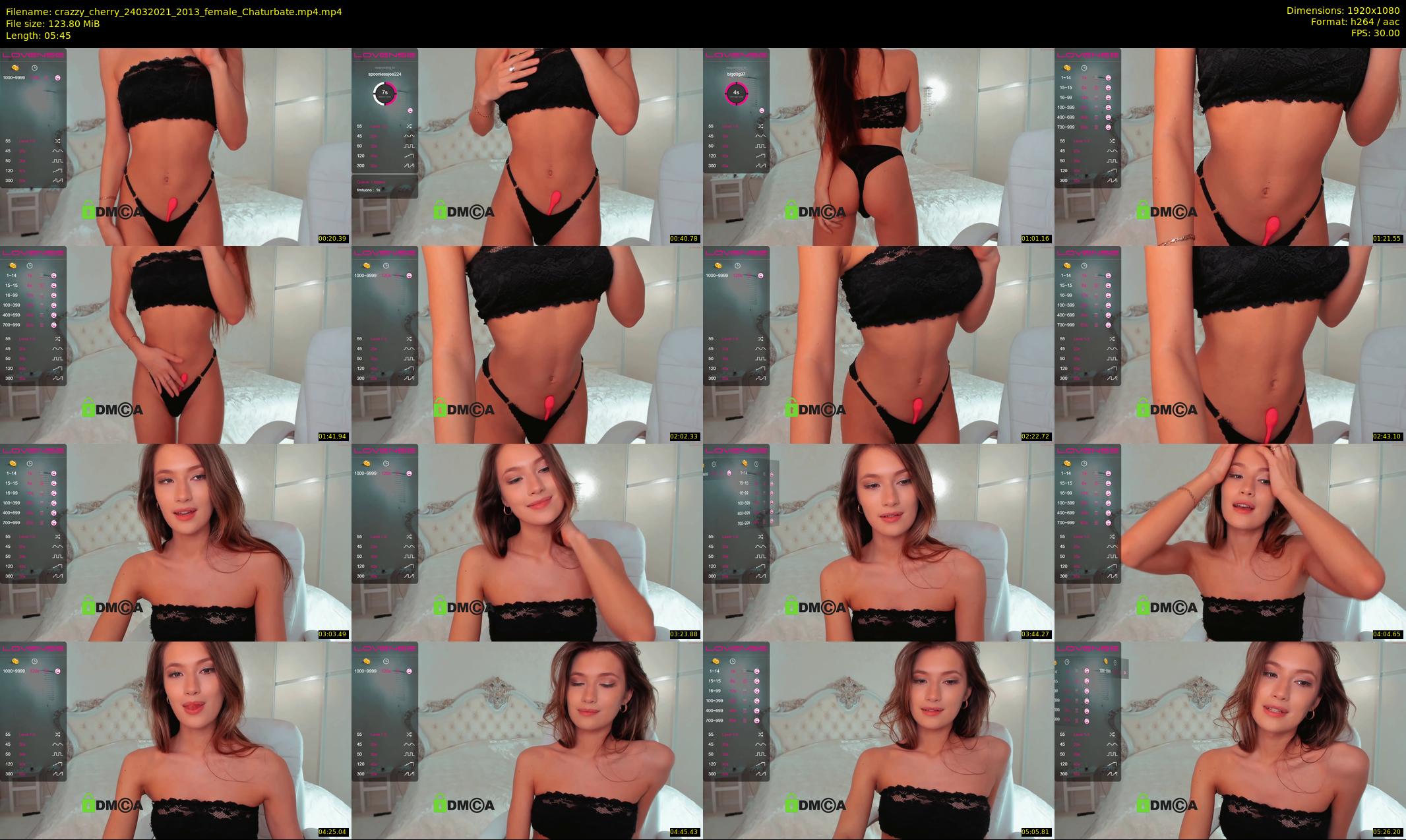 crazzy_cherry — 6 minute Chaturbate female cam show recording, 1080p, Mar 24, 2021