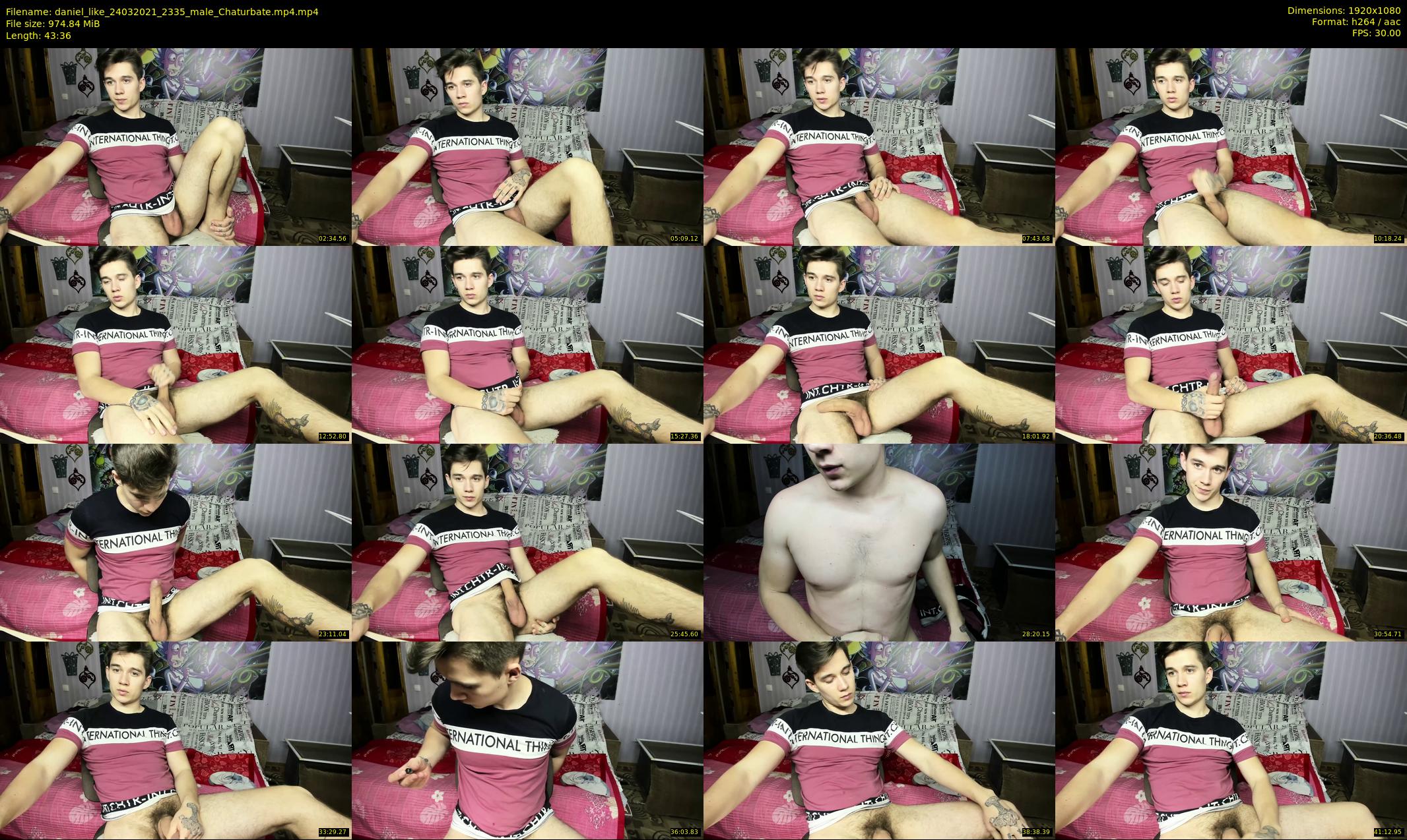 daniel_like — 44 minute Chaturbate male cam show recording, 1080p, Mar 24, 2021