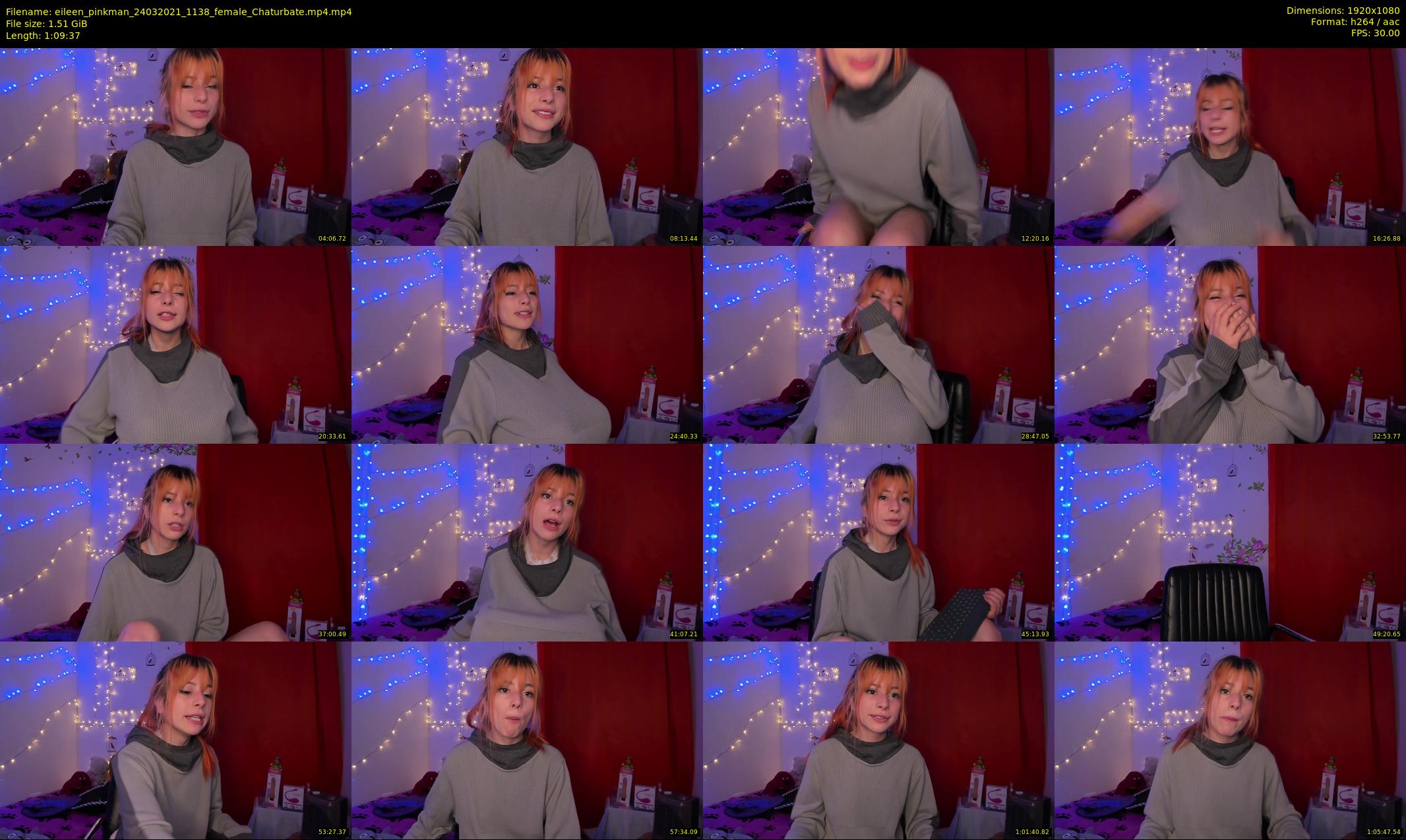eileen_pinkman — 70 minute Chaturbate female cam show recording, 1080p, Mar 24, 2021