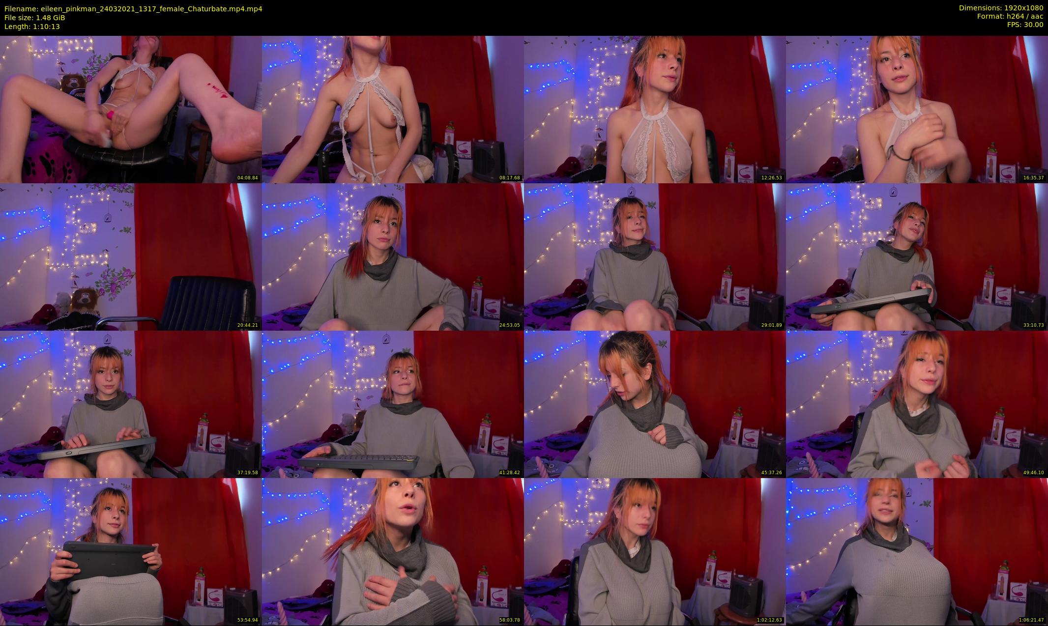 eileen_pinkman — 71 minute Chaturbate female cam show recording, 1080p, Mar 24, 2021