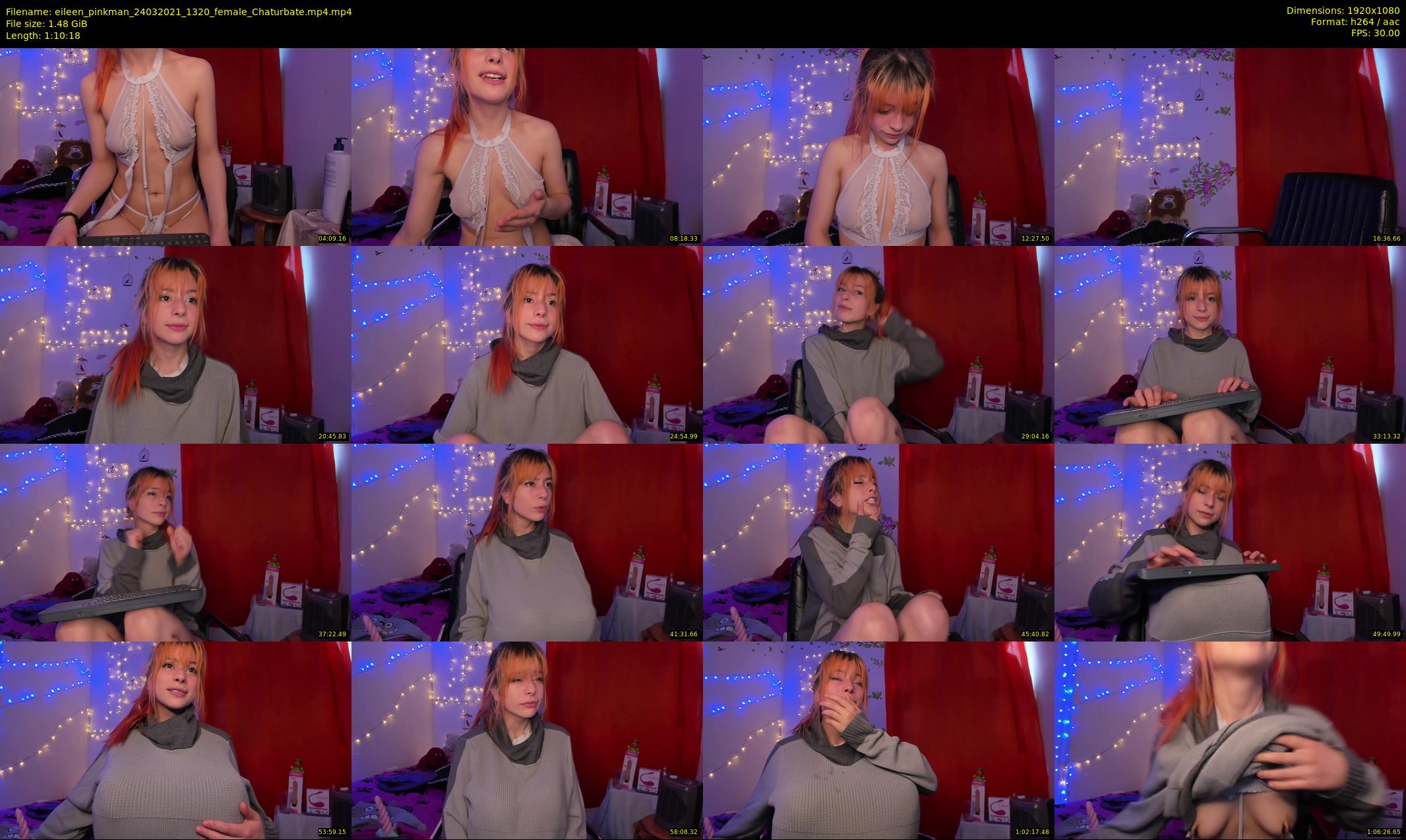 eileen_pinkman — 71 minute Chaturbate female cam show recording, 1080p, Mar 24, 2021
