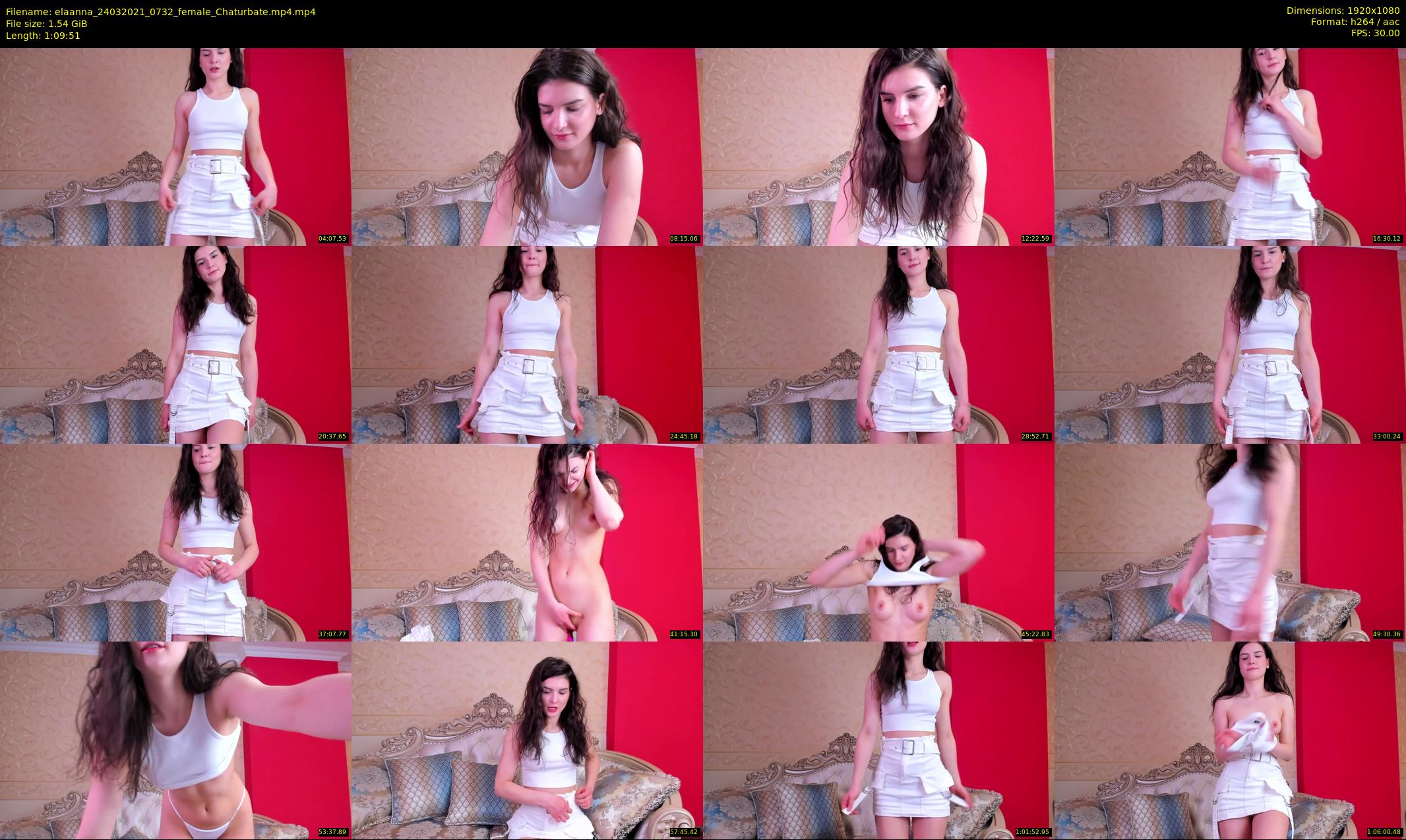 elaanna — 70 minute Chaturbate female cam show recording, 1080p, Mar 24, 2021