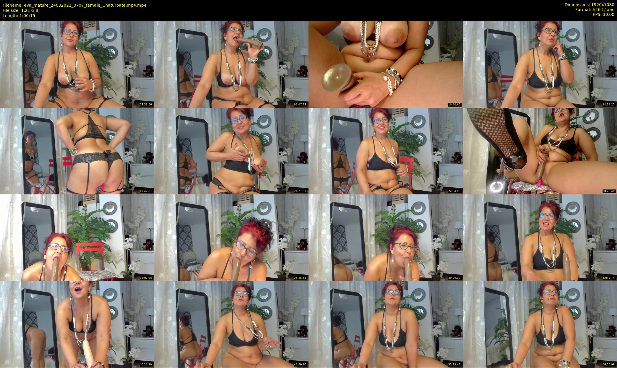 eva_mature — 61 minute Chaturbate female cam show recording, 1080p, Mar 24, 2021