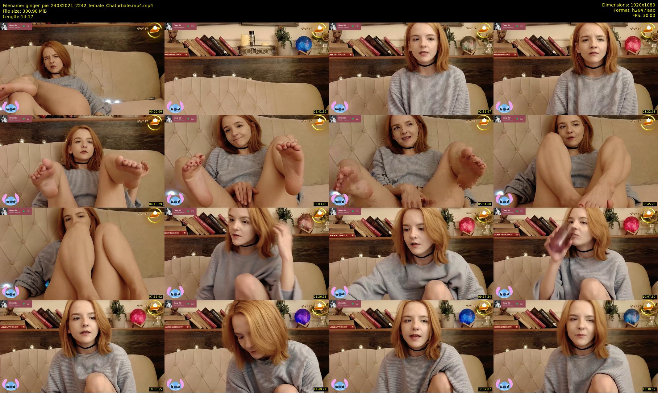 ginger_pie — 15 minute Chaturbate female cam show recording, 1080p, Mar 24, 2021