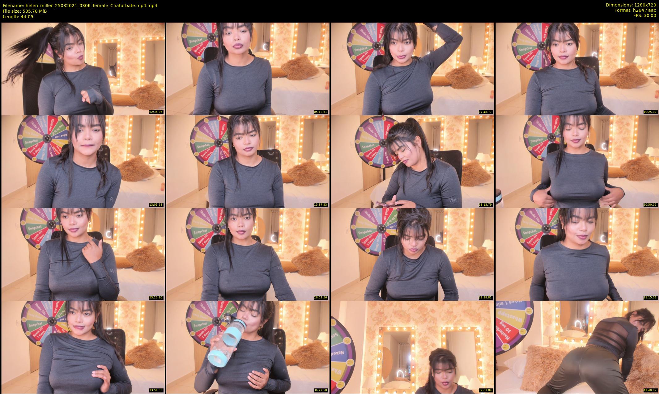 helen_miller — 45 minute Chaturbate female cam show recording, 720p, Mar 25, 2021