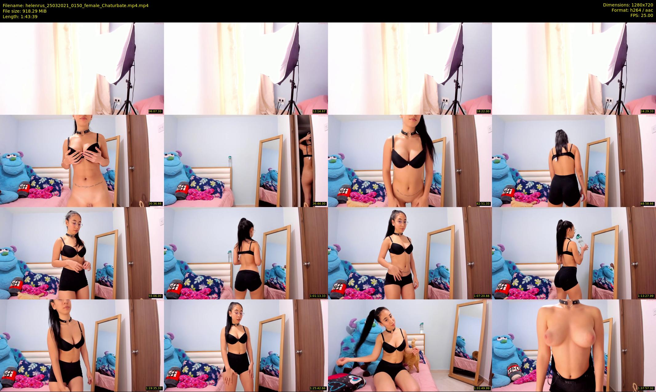 helenrus — 104 minute Chaturbate female cam show recording, 720p, Mar 25, 2021