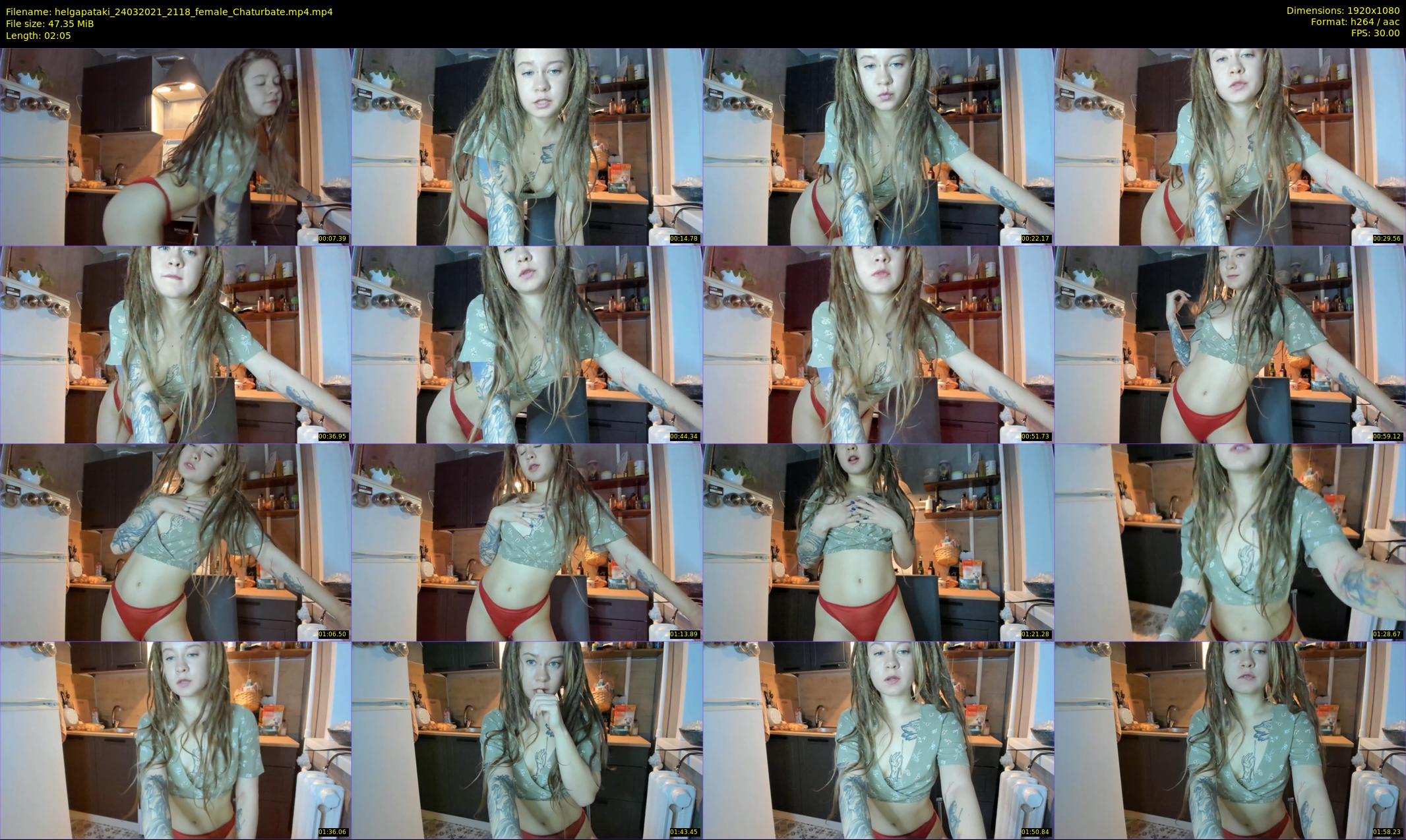 helgapataki — 3 minute Chaturbate female cam show recording, 1080p, Mar 24, 2021