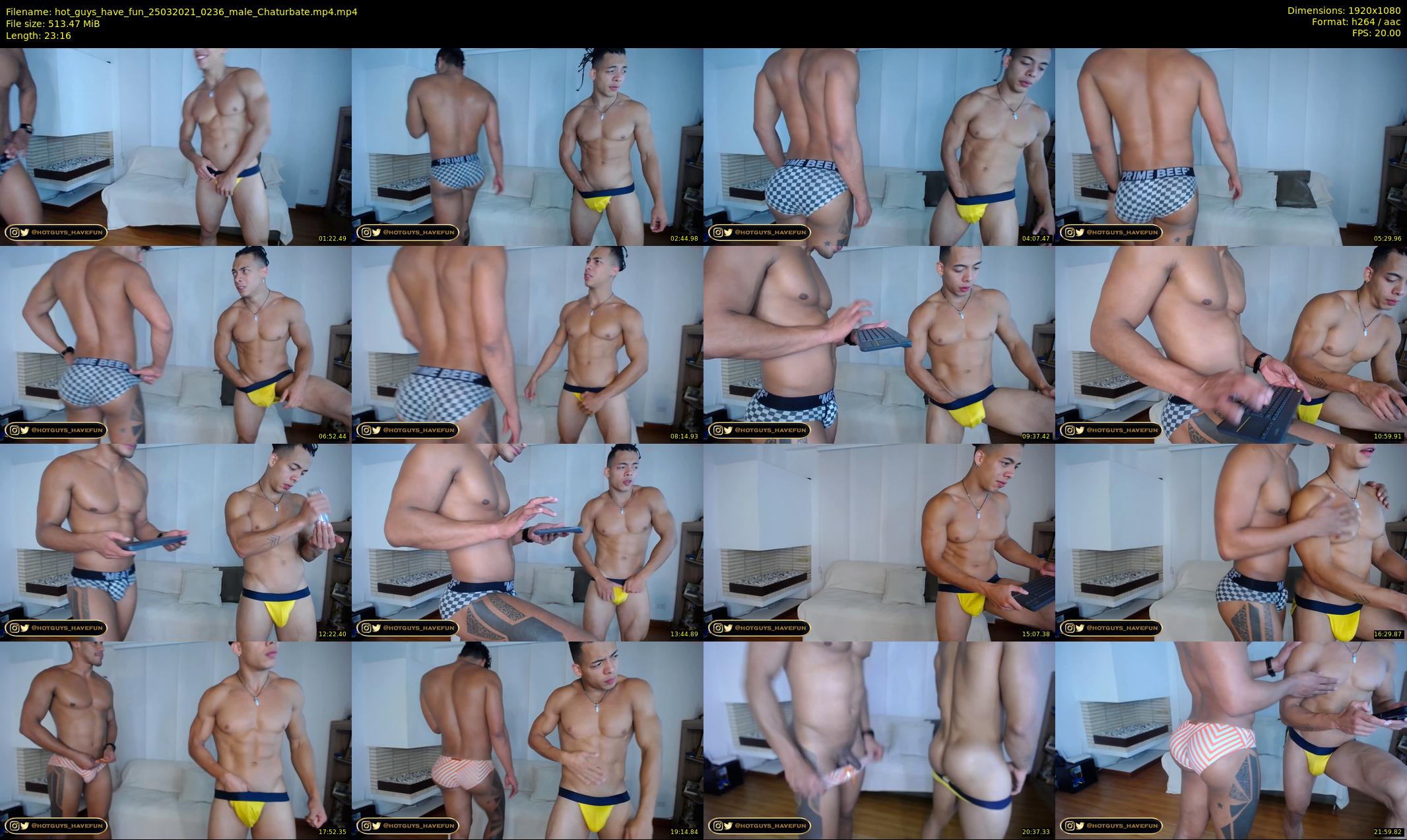 hot_guys_have_fun — 24 minute Chaturbate male cam show recording, 1080p, Mar 25, 2021