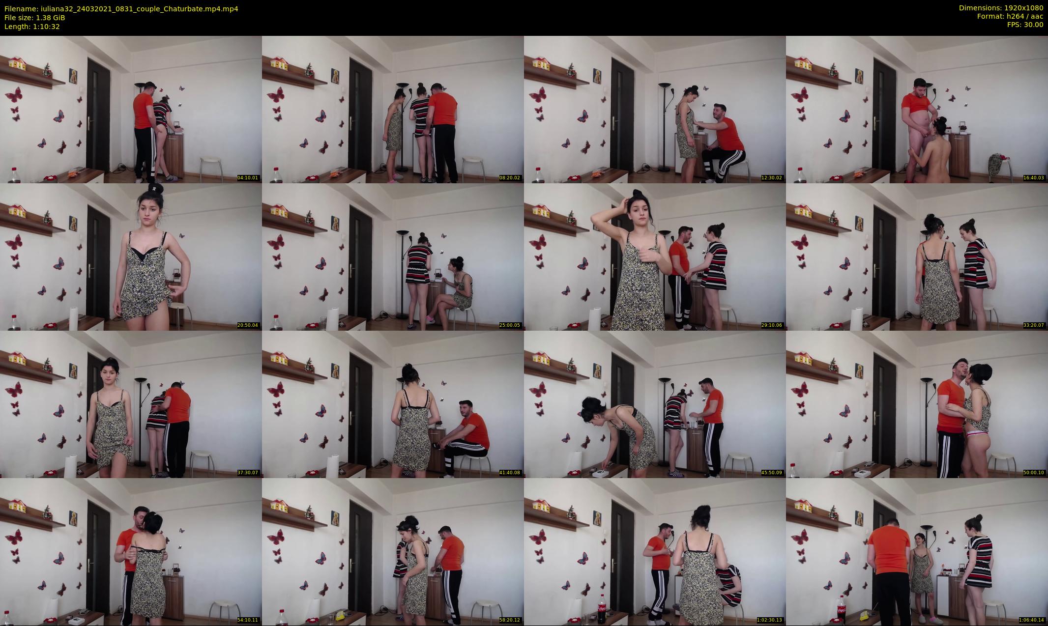 iuliana32 — 71 minute Chaturbate couple cam show recording, 1080p, Mar 24, 2021