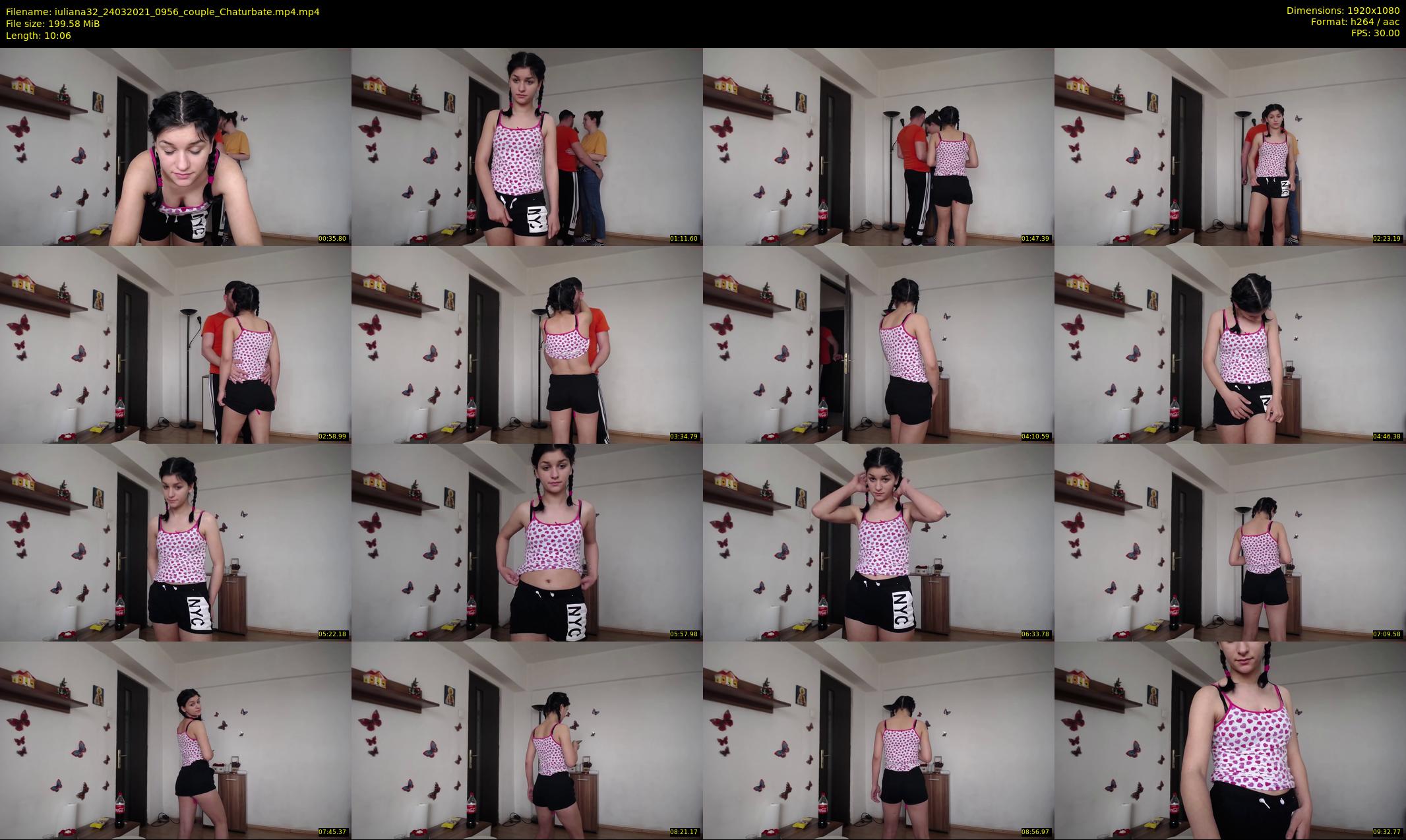 iuliana32 — 11 minute Chaturbate couple cam show recording, 1080p, Mar 24, 2021