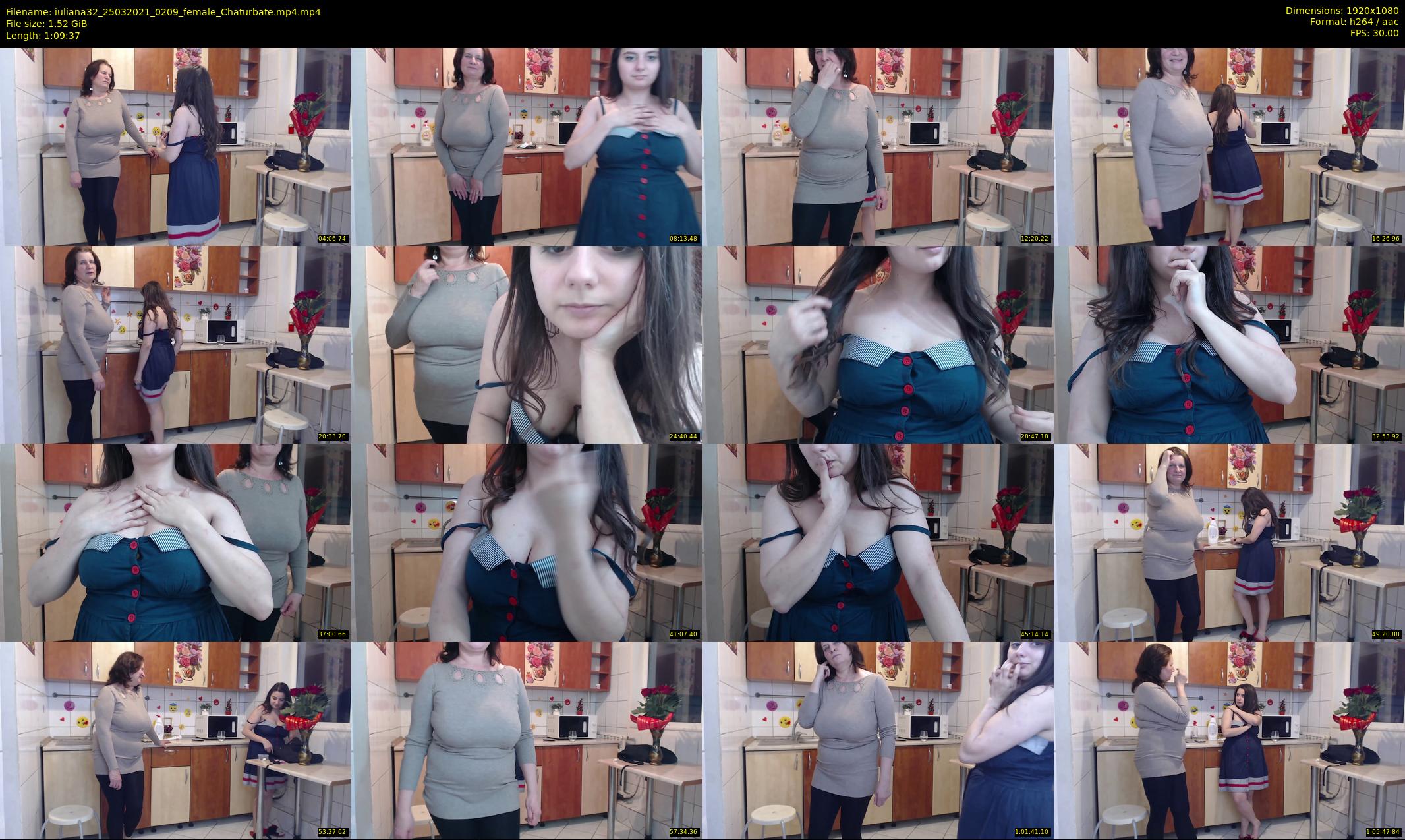 iuliana32 — 70 minute Chaturbate couple cam show recording, 1080p, Mar 25, 2021
