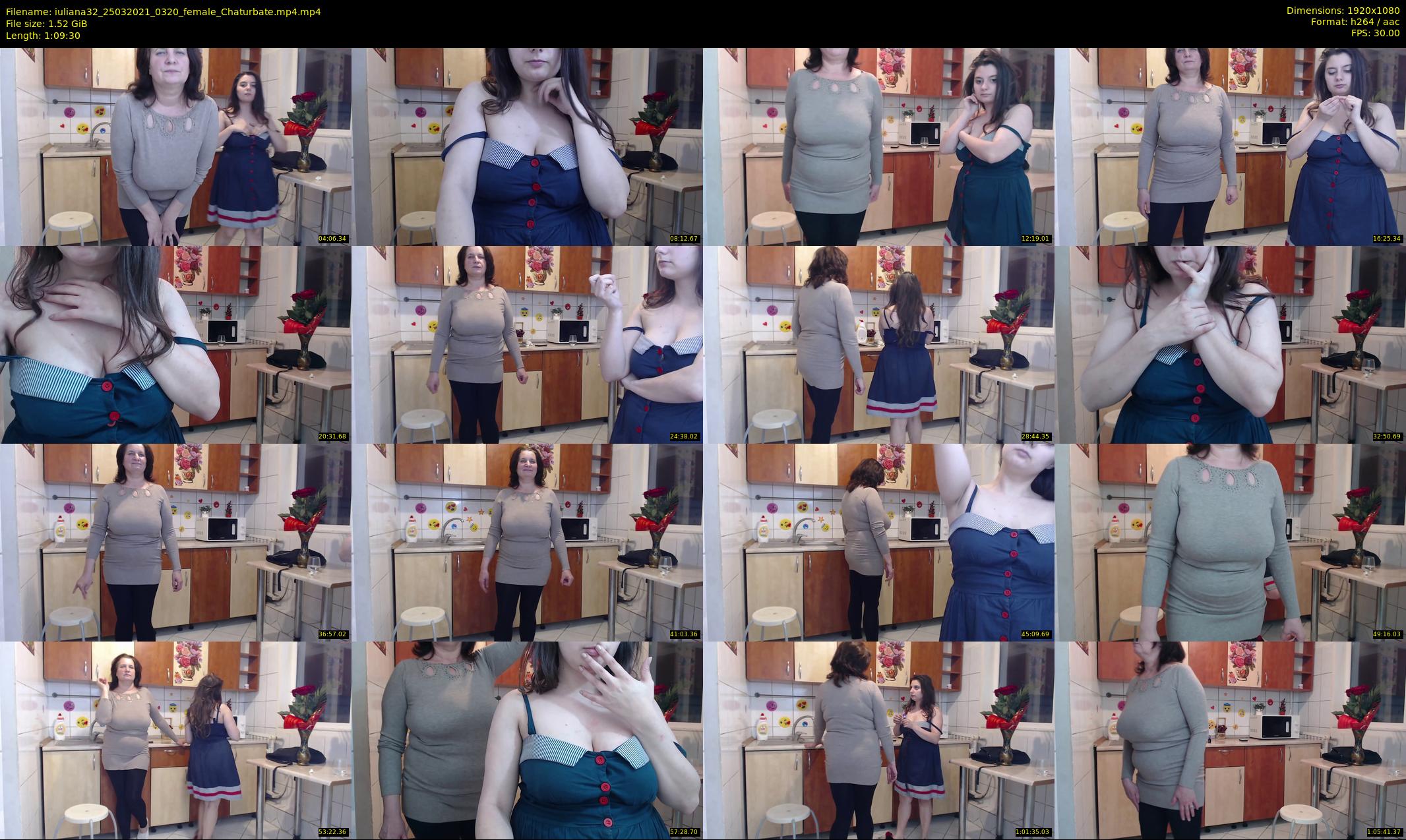 iuliana32 — 70 minute Chaturbate couple cam show recording, 1080p, Mar 25, 2021