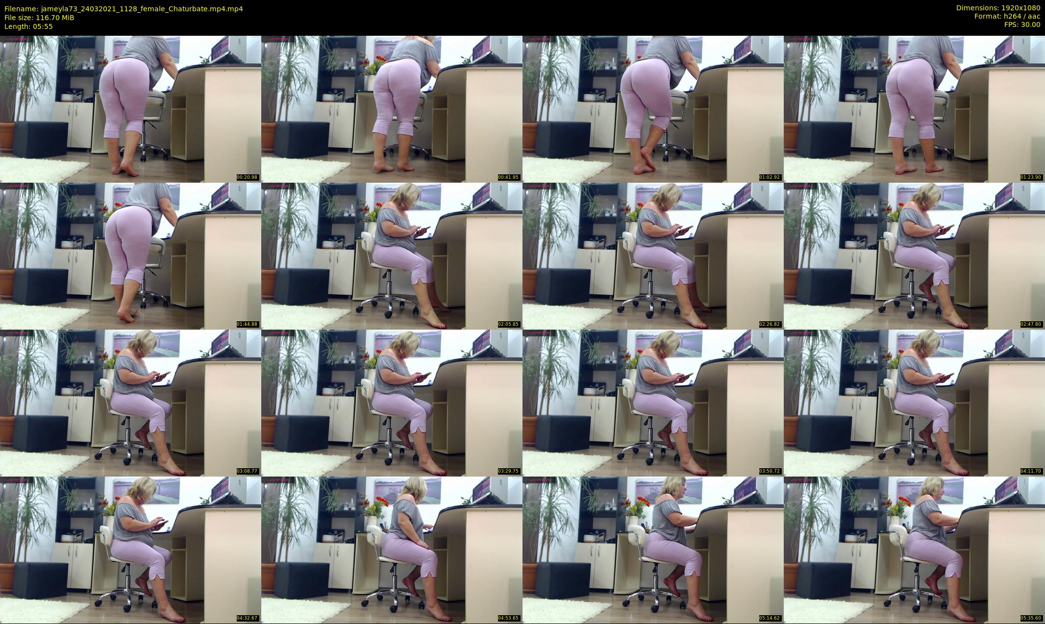 jameyla73 — 6 minute Chaturbate female cam show recording, 1080p, Mar 24, 2021