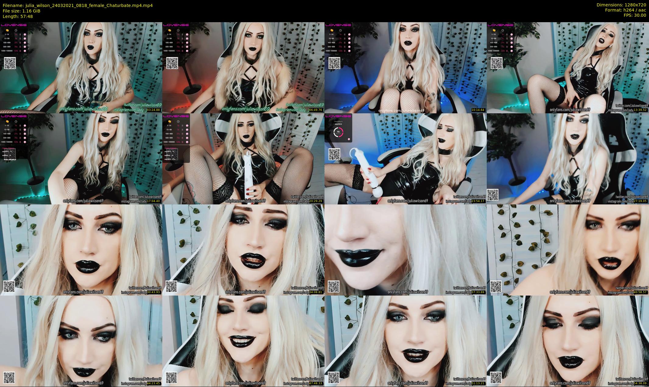 julia_wilson — 58 minute Chaturbate female cam show recording, 720p, Mar 24, 2021
