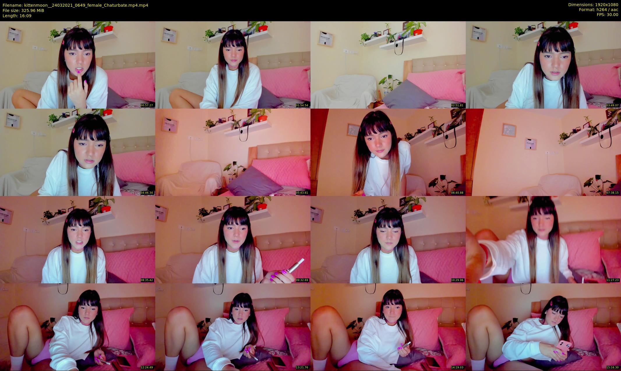 kittenmoon_ — 17 minute Chaturbate female cam show recording, 1080p, Mar 24, 2021