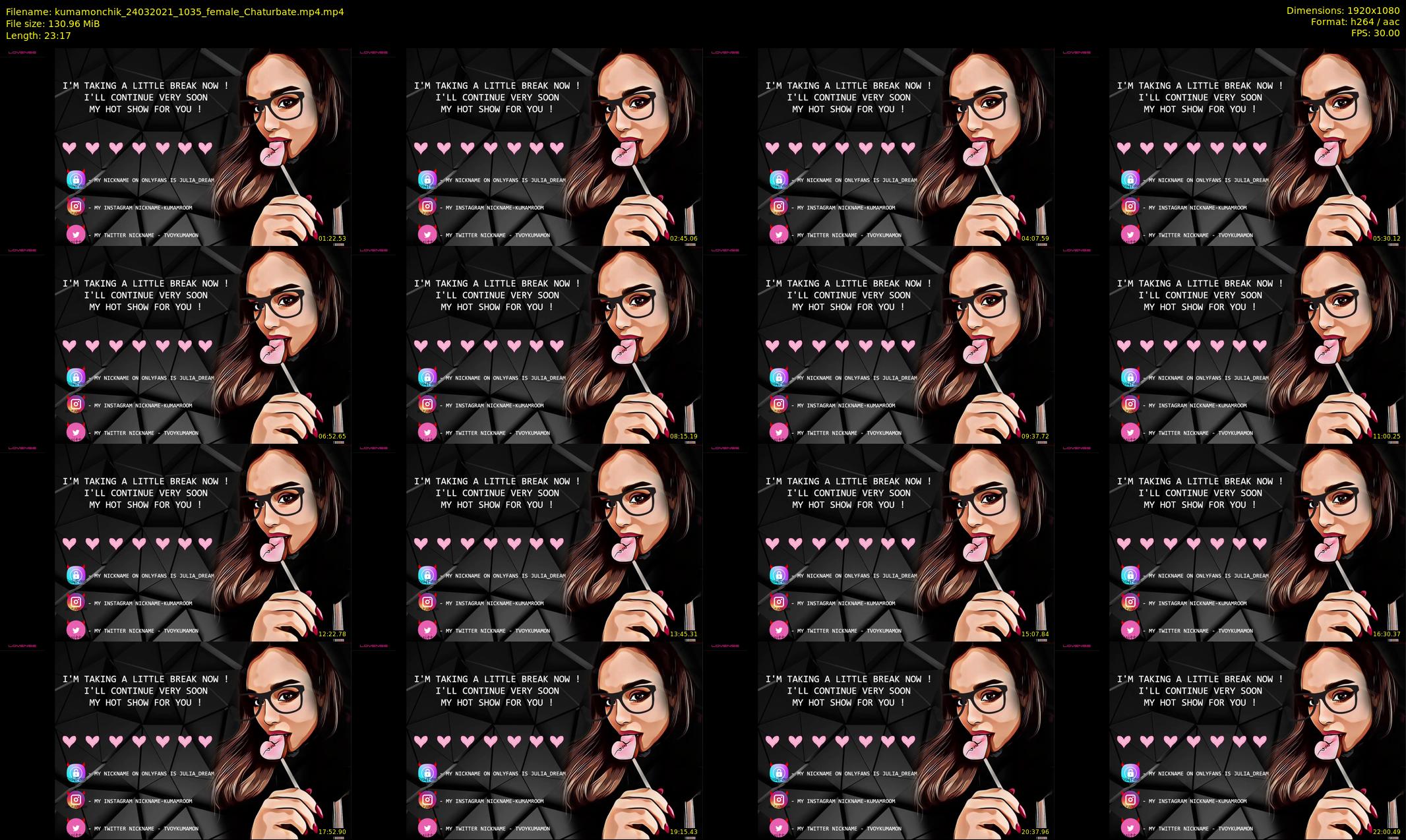 kumamonchik — 24 minute Chaturbate couple cam show recording, 1080p, Mar 24, 2021