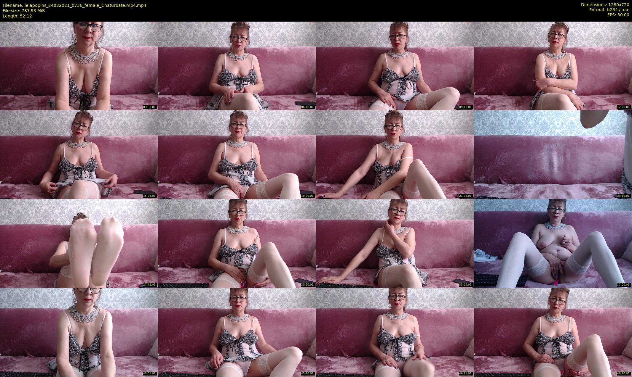 lelapopins — 53 minute Chaturbate female cam show recording, 720p, Mar 24, 2021
