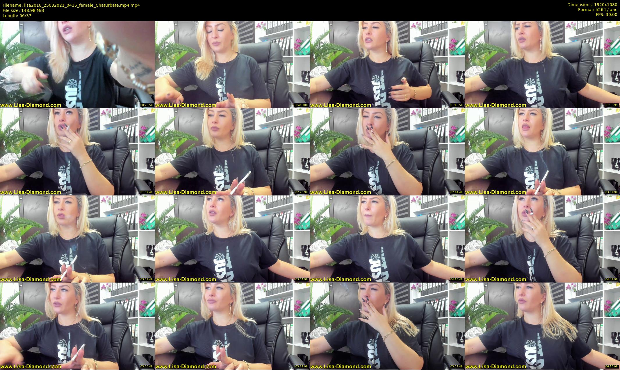 lisa2018 — 7 minute Chaturbate female cam show recording, 1080p, Mar 25, 2021
