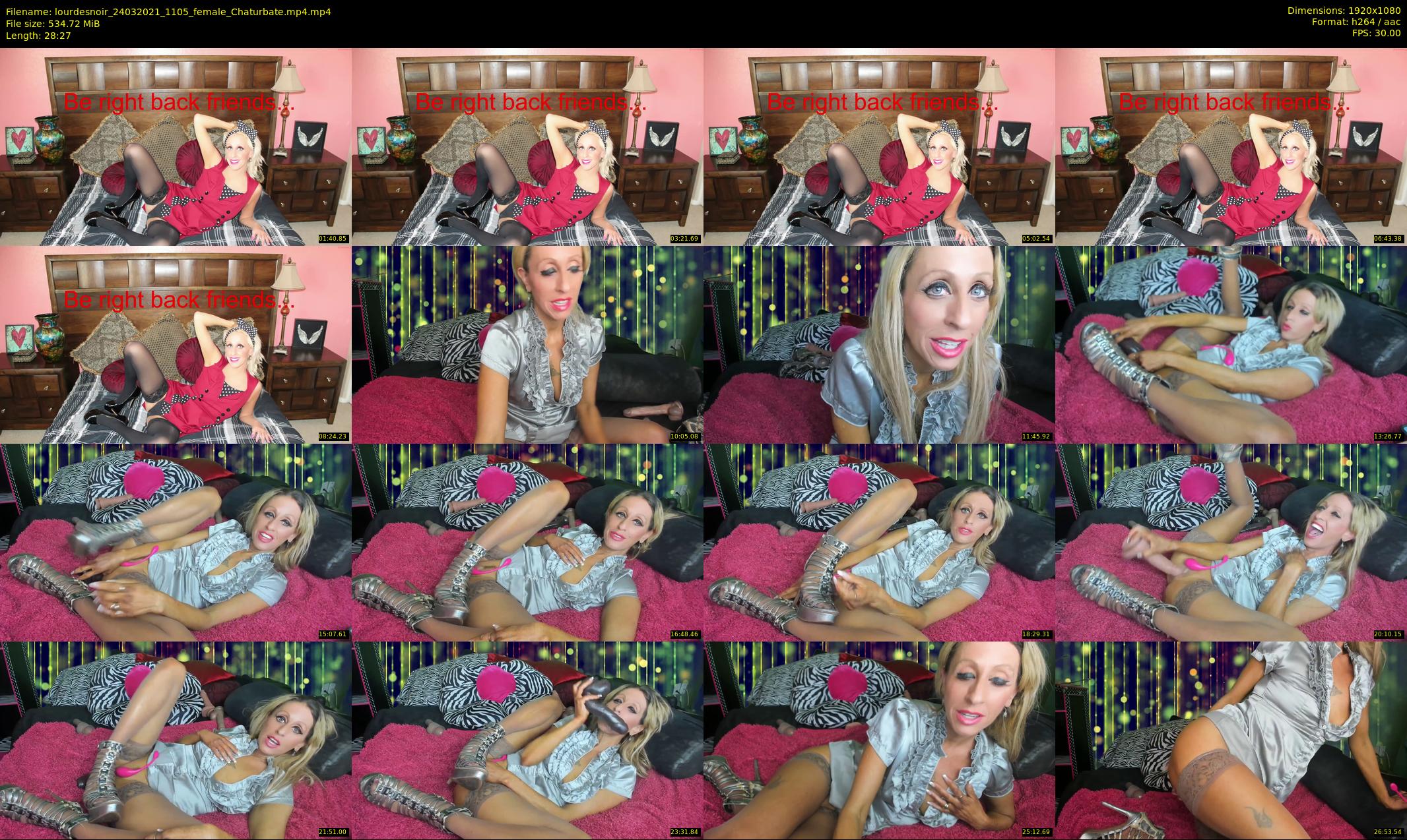 lourdesnoir — 29 minute Chaturbate female cam show recording, 1080p, Mar 24, 2021