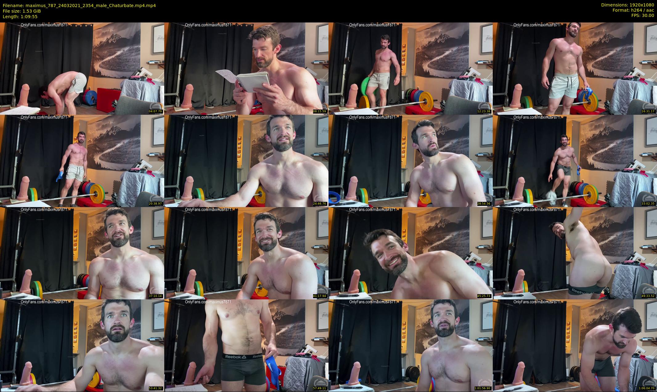 maximus_787 — 70 minute Chaturbate male cam show recording, 1080p, Mar 24, 2021