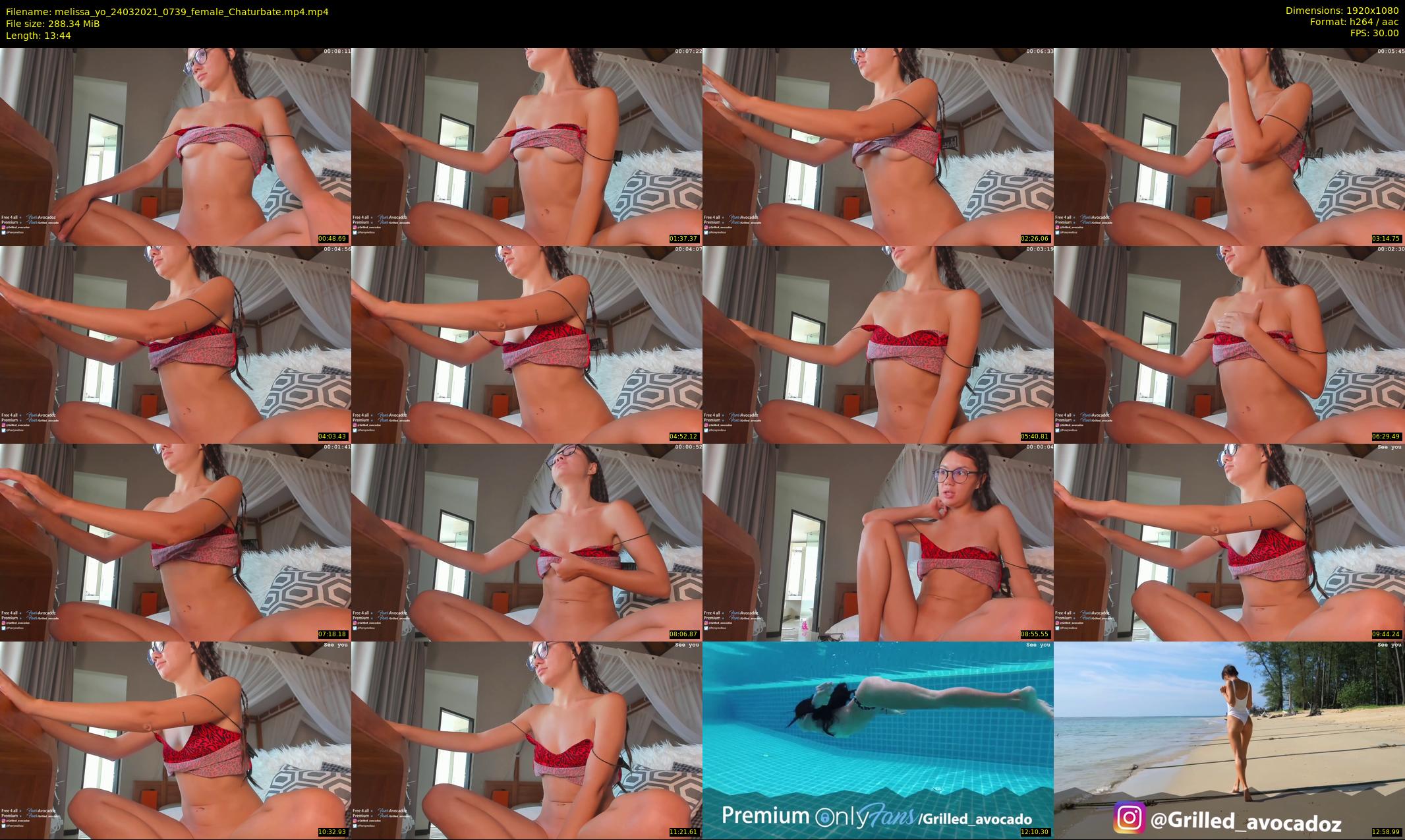 melissa_yo — 14 minute Chaturbate female cam show recording, 1080p, Mar 24, 2021