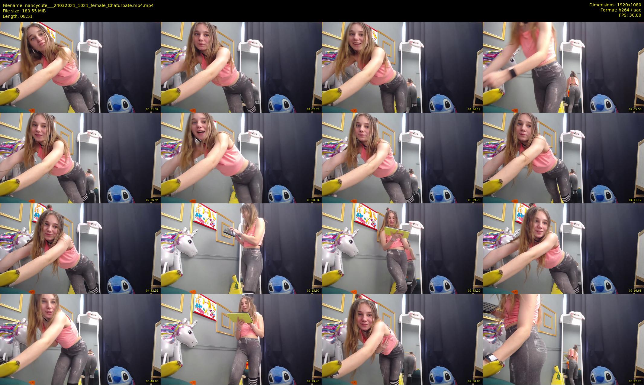 nancycute__ — 9 minute Chaturbate female cam show recording, 1080p, Mar 24, 2021