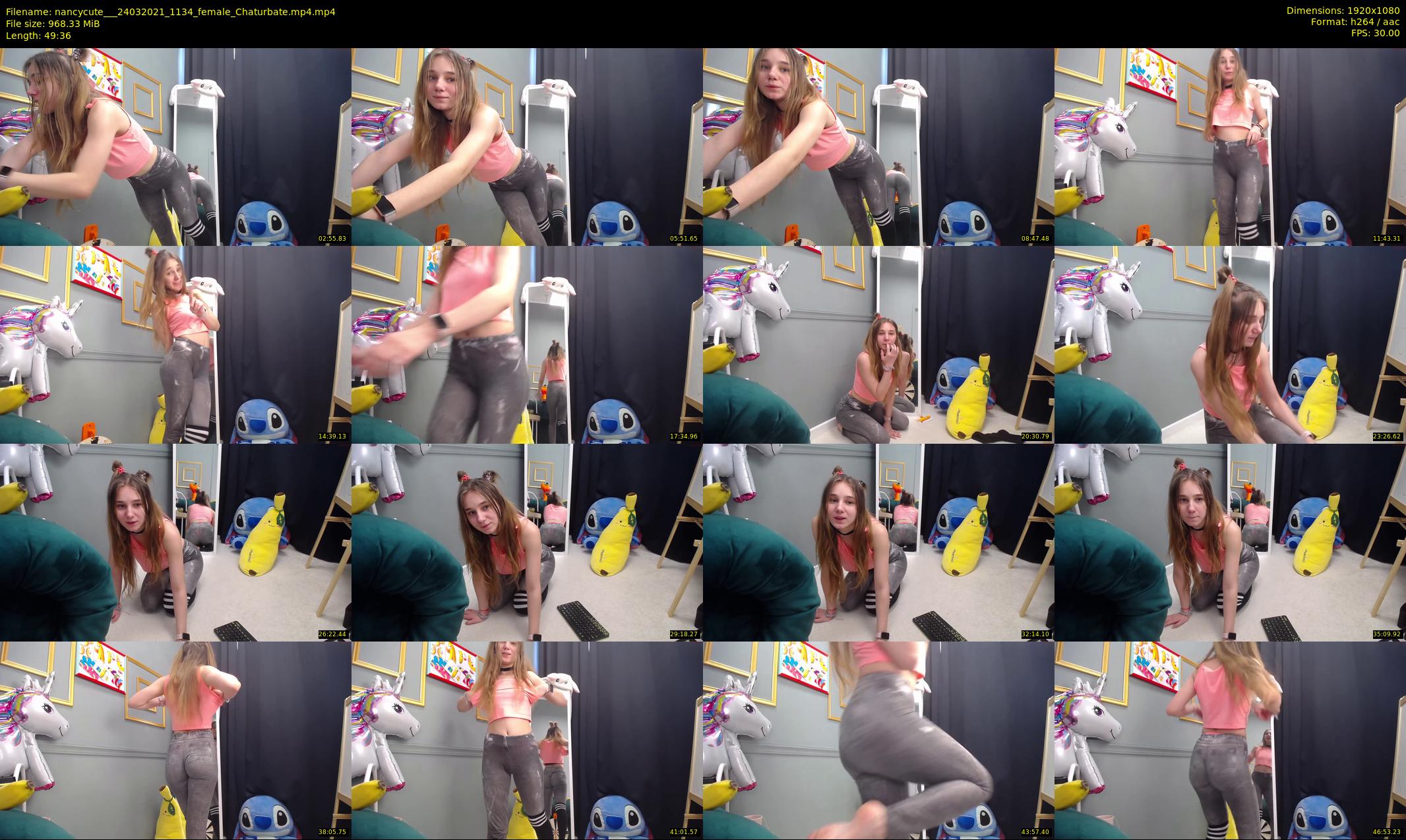 nancycute__ — 50 minute Chaturbate female cam show recording, 1080p, Mar 24, 2021