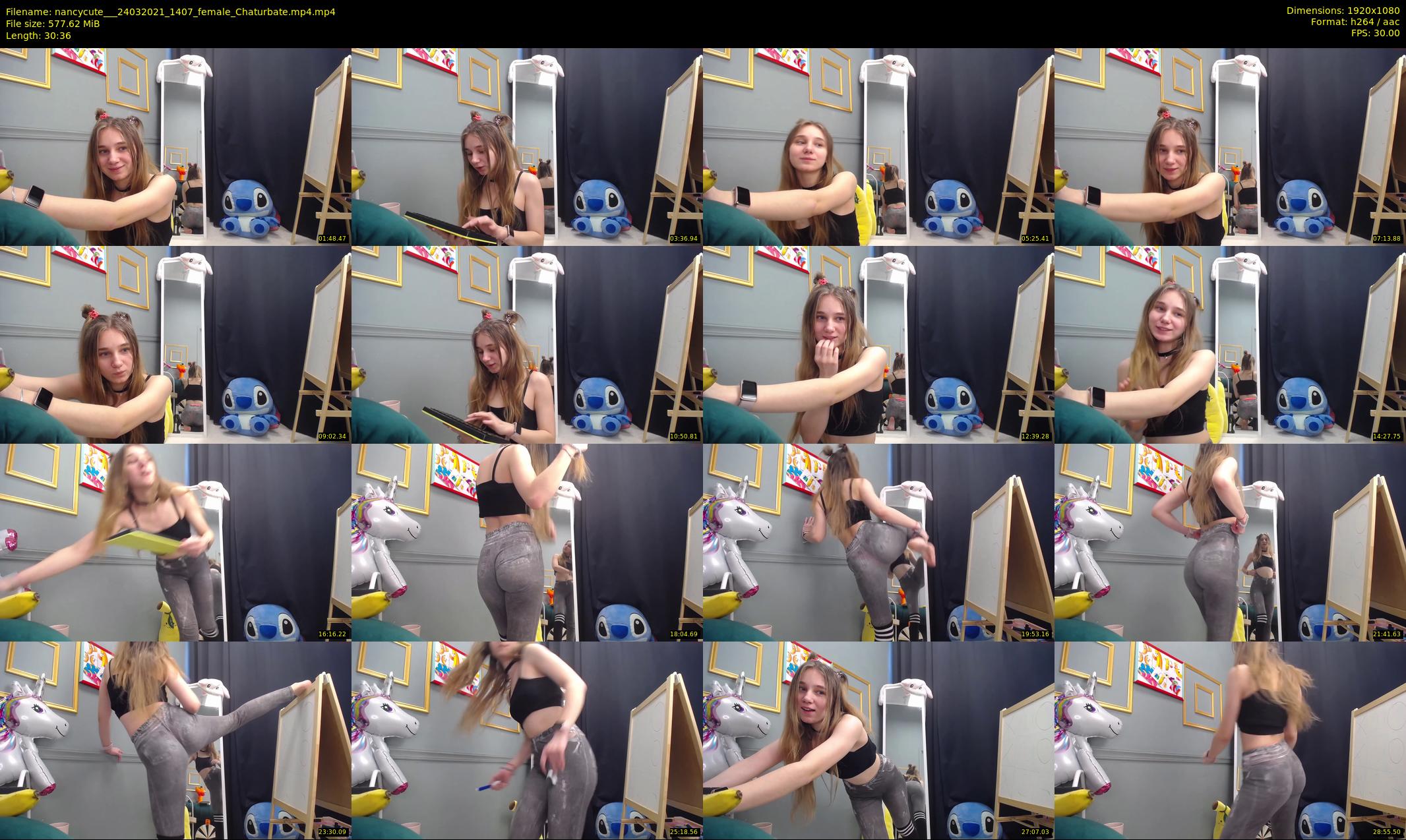 nancycute__ — 31 minute Chaturbate female cam show recording, 1080p, Mar 24, 2021