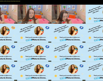 natural_british_emma — 6 minute Chaturbate female cam show recording, 1080p, Mar 24, 2021