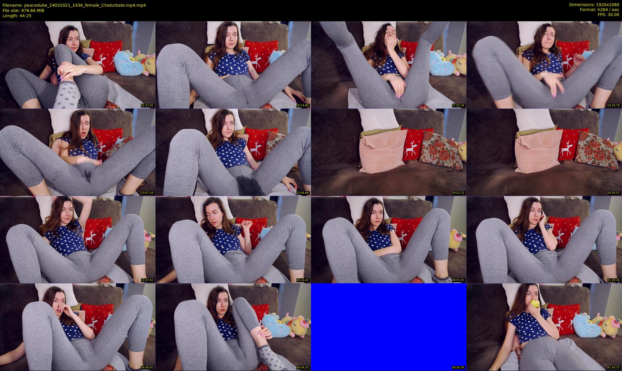 peaceduke — 45 minute Chaturbate female cam show recording, 1080p, Mar 24, 2021