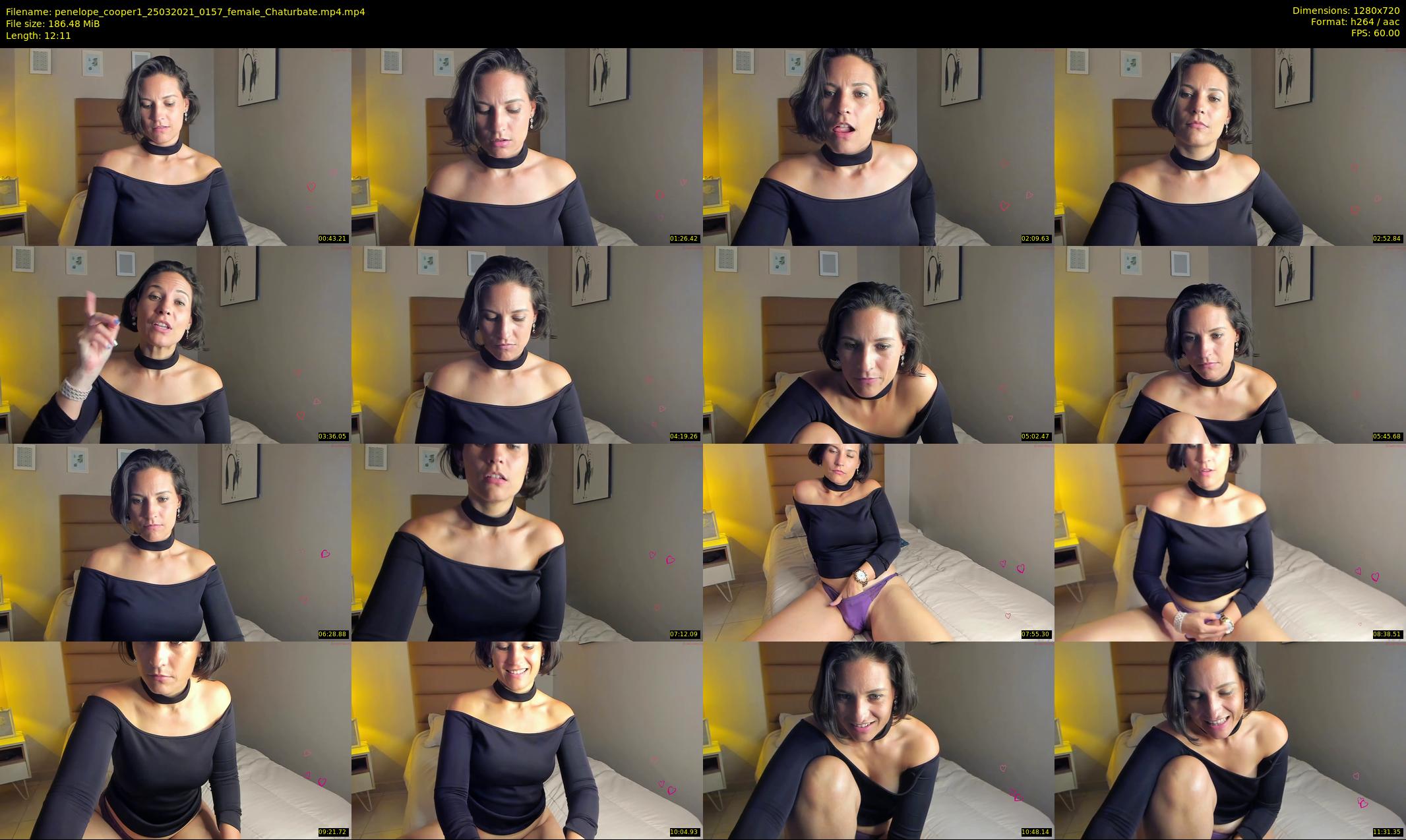 penelope_cooper1 — 13 minute Chaturbate female cam show recording, 720p, Mar 25, 2021