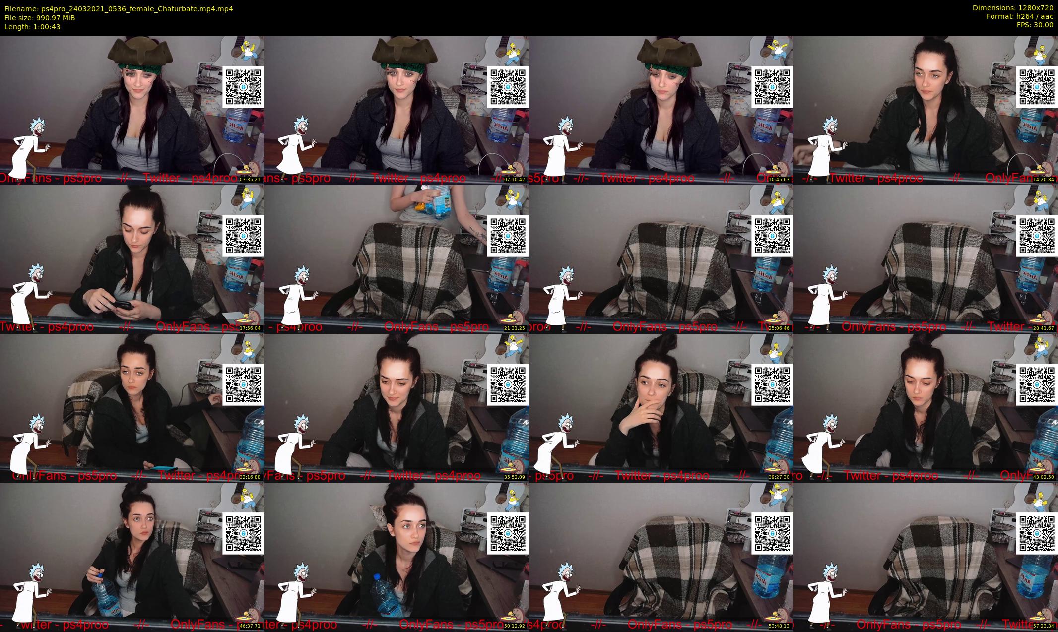 ps4pro — 61 minute Chaturbate female cam show recording, 720p, Mar 24, 2021